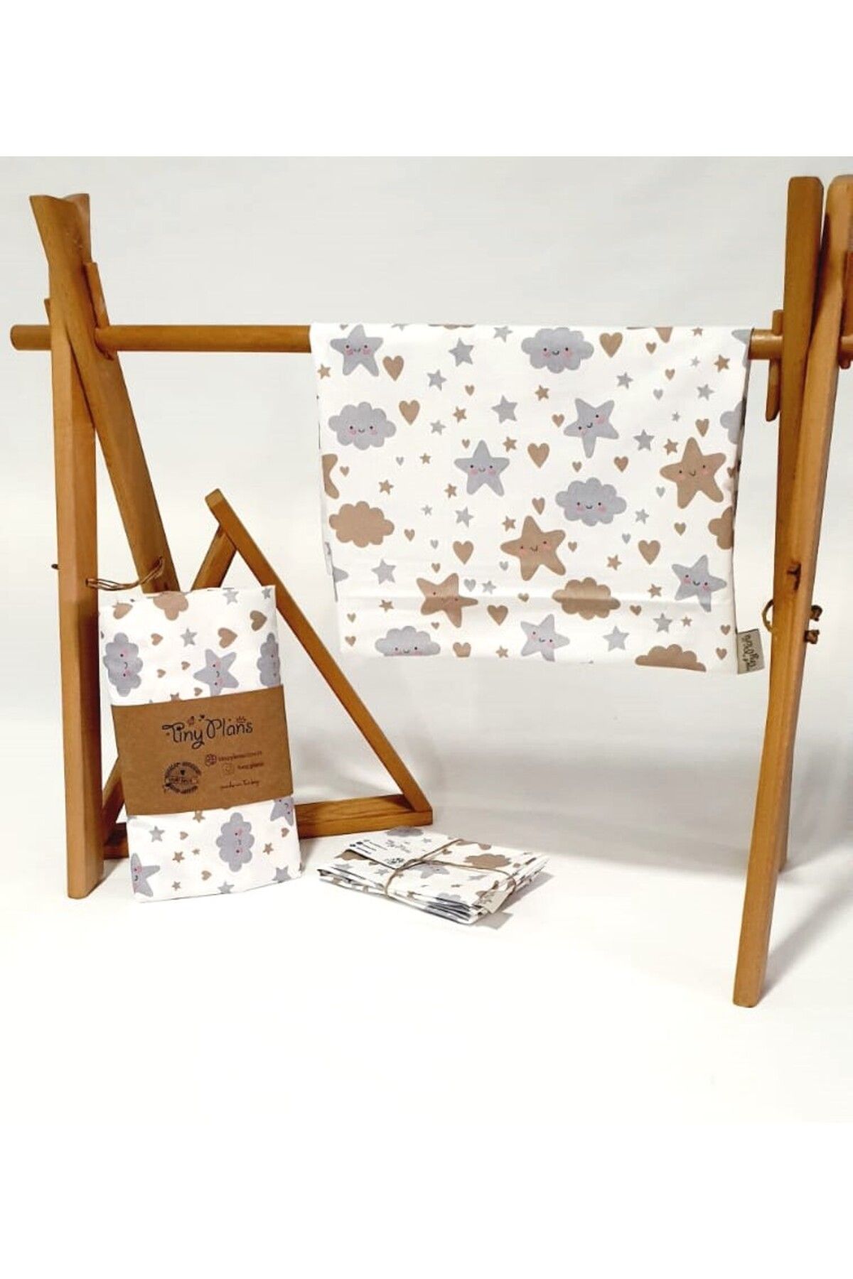 tiny plans-Single Elastic Sheet-Pillowcase Set 6