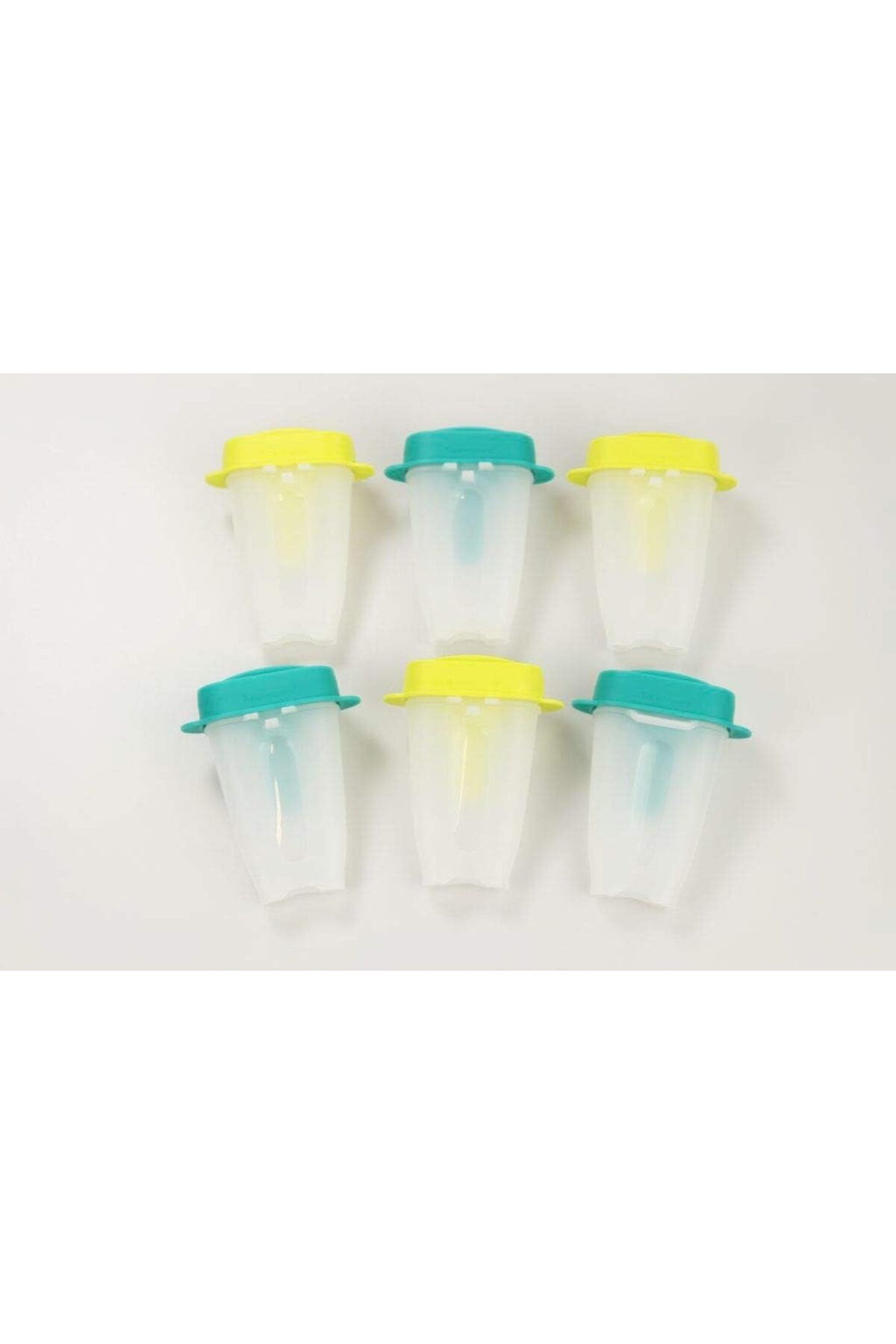 STOREMAX buystoremx Çocuk buz lolipop Lollitups beyaz turkuaz sarı misket limonu D178