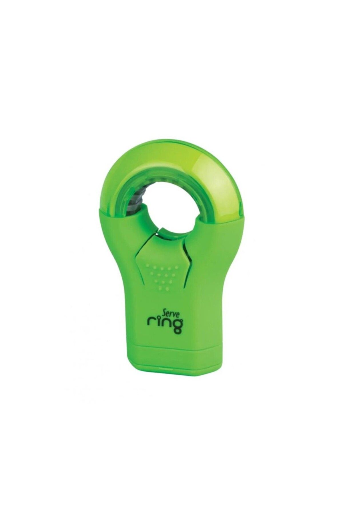 Serve-Pencil Sharpener with Ring Eraser Green 1