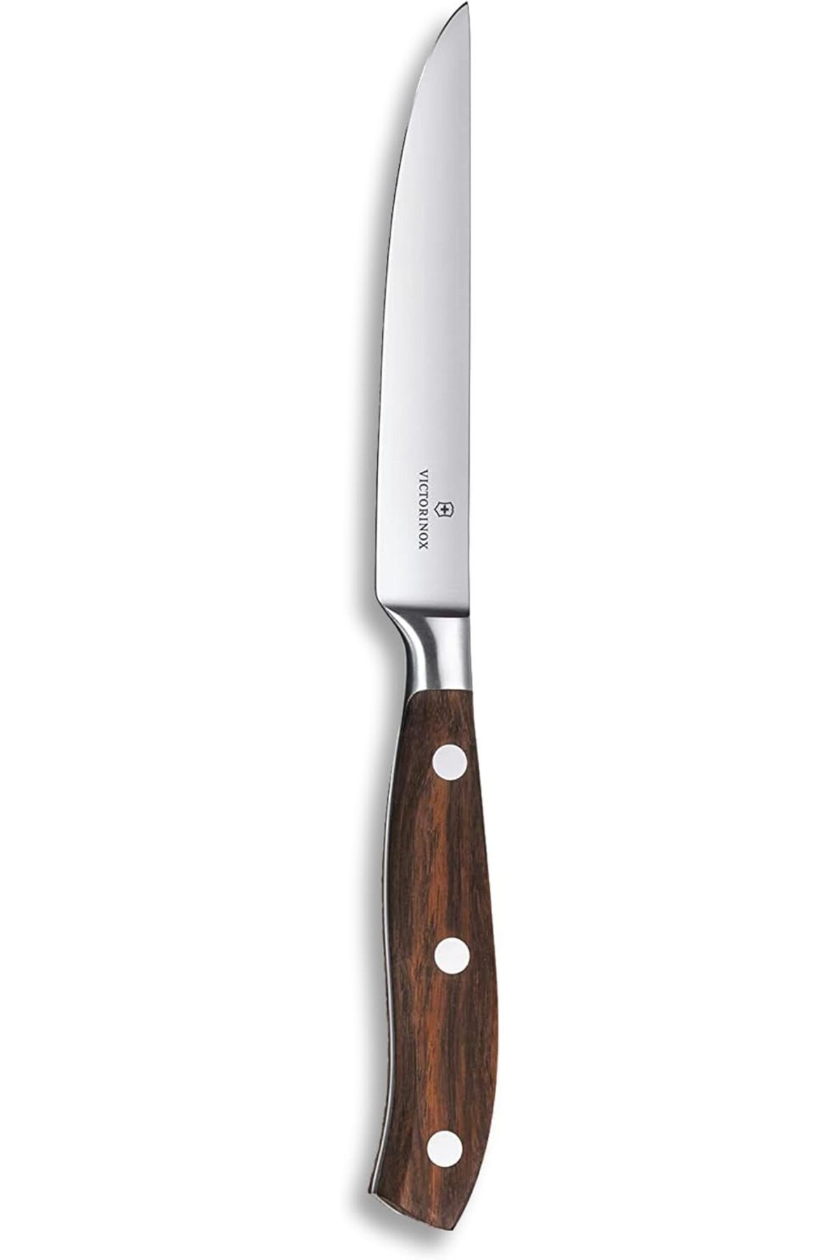 STOREMAX nffashopm mutfak bıçağı biftek bıçağı dövülmüş gül ağacı normal hediye kutusu, 12 cm,