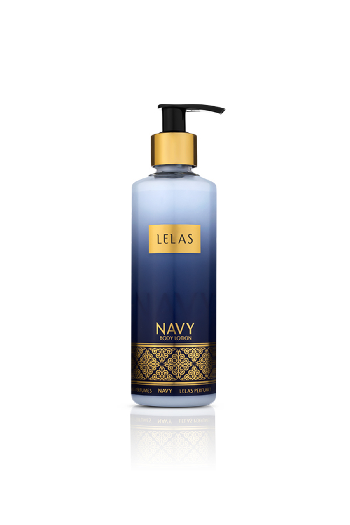 Lelas Navy Unisex Vücut Losyonu 250 ML – Odunsu Oryantal Vanilya Nemlendirici Vücut Kremi – 1157