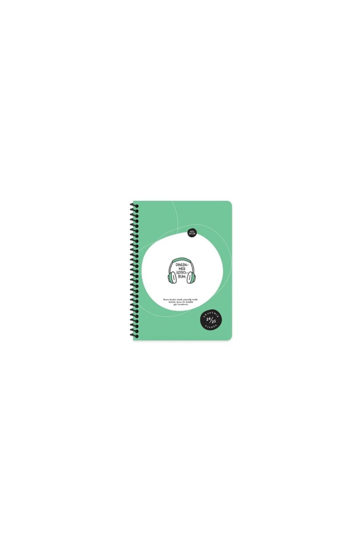 KESKİN COLOR-A5 Spiral Academic Agenda - Sharp Feel Things, I Want to Rest 1