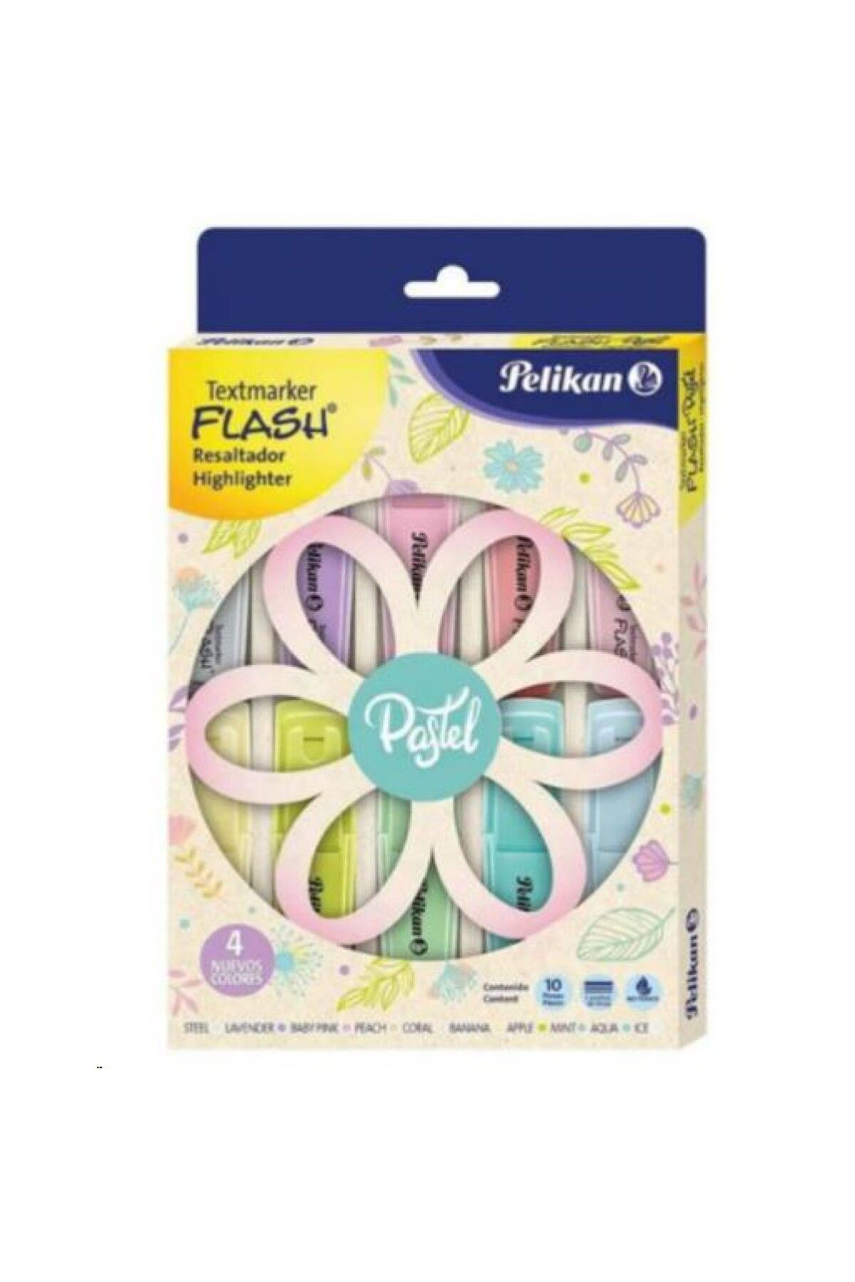 Pelikan Signal Textmarker 10'lu Pastel Renkler Set-