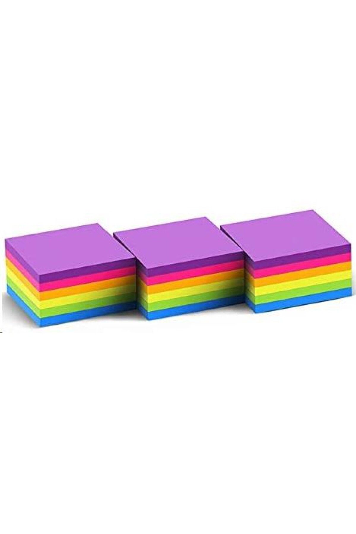 KRAF Hârtie Adezivă Strălucitoare - Cub 76x76, 400yp - One Size