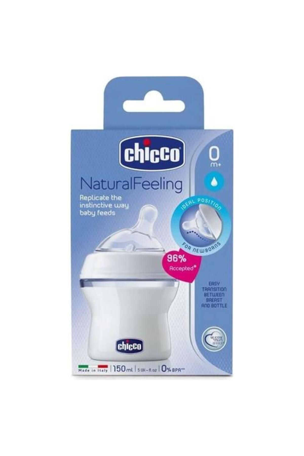 Chicco Natural Feeling Renkli Biberon 150 Ml