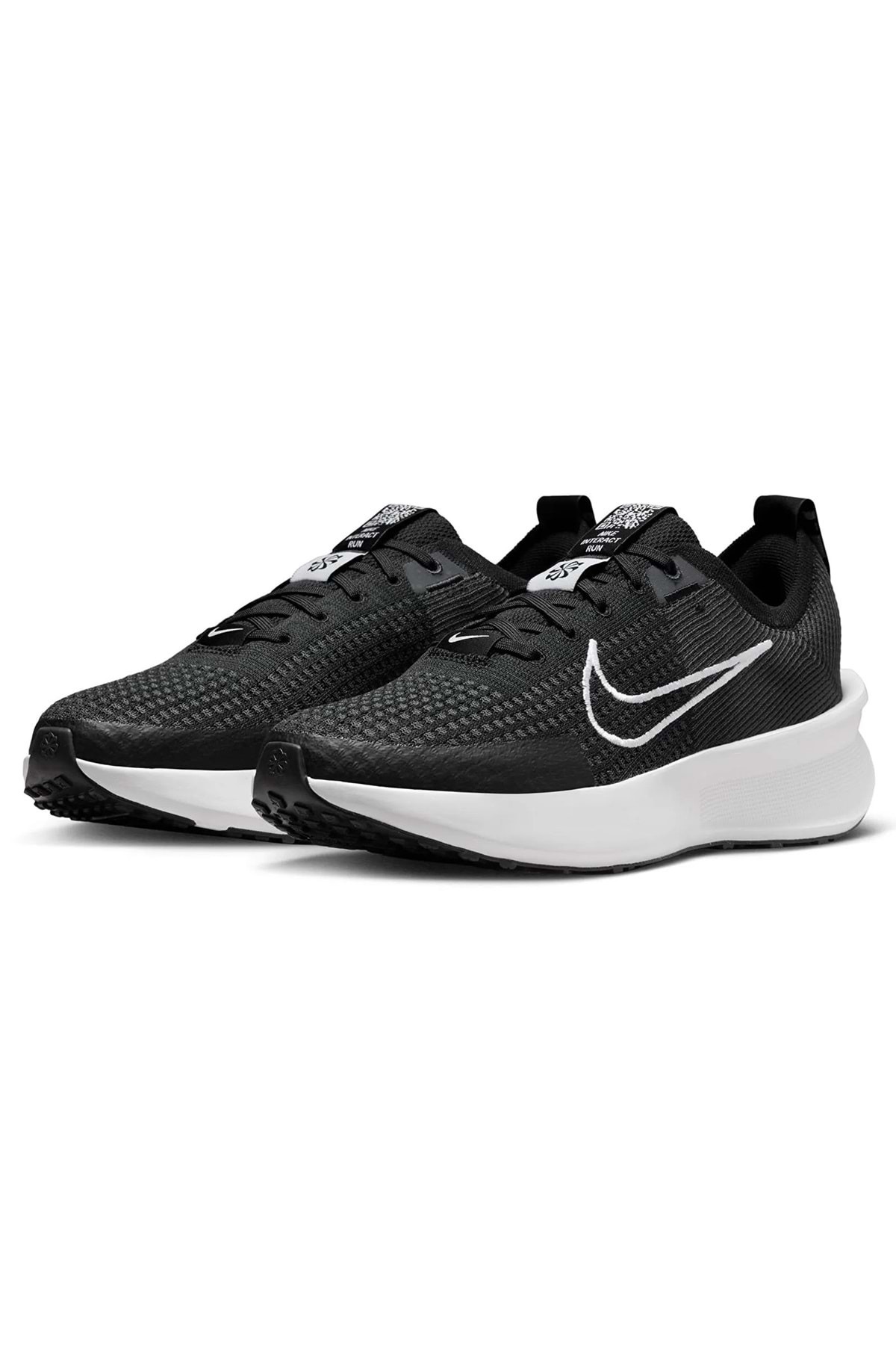 Nike Fd2291-001 Interact Run Erkek Spor Ayakkabı SİYAH-BEYAZ - Fiyatı