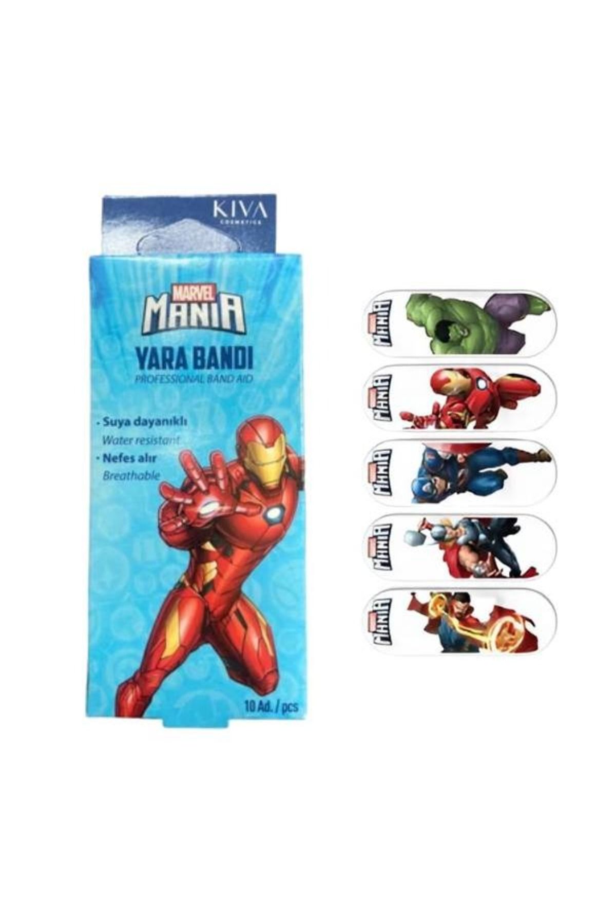 Marvel IronMan Iron Man Yara Bandı 10'lu