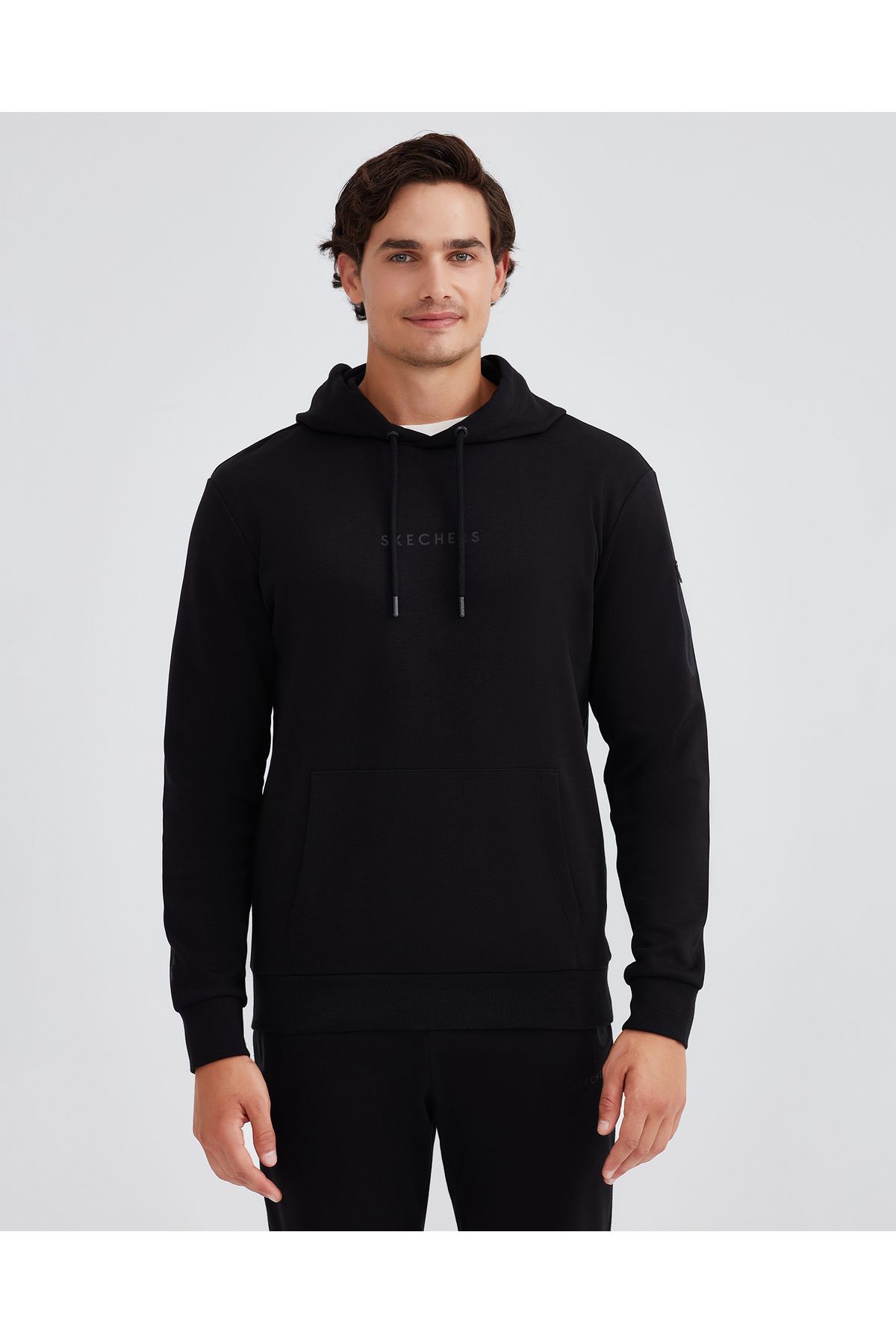 سویشرت مردانه مشکی SKECHERS M 2xi-lock Hoodie S221022-001