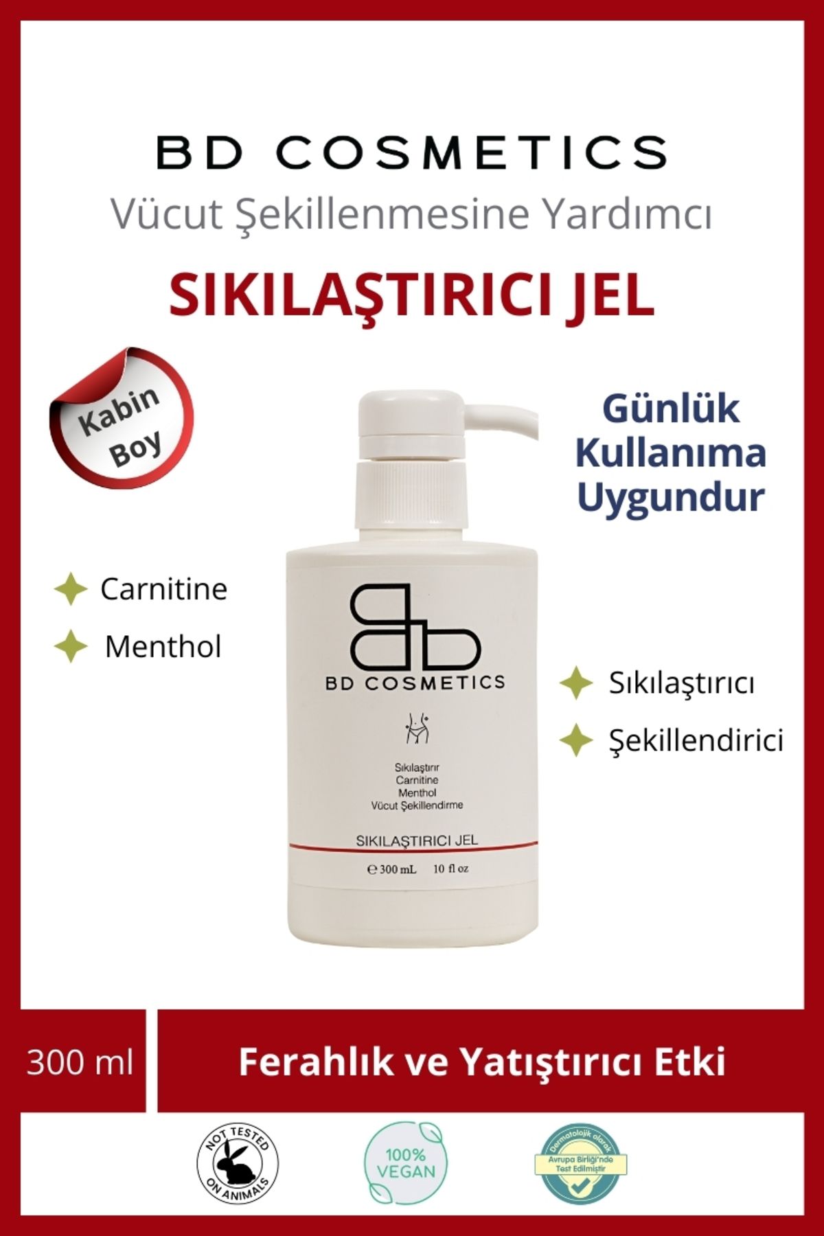 Bd Pharma Bd Cosmetics Sıkılaştırıcı Jel 300 ML