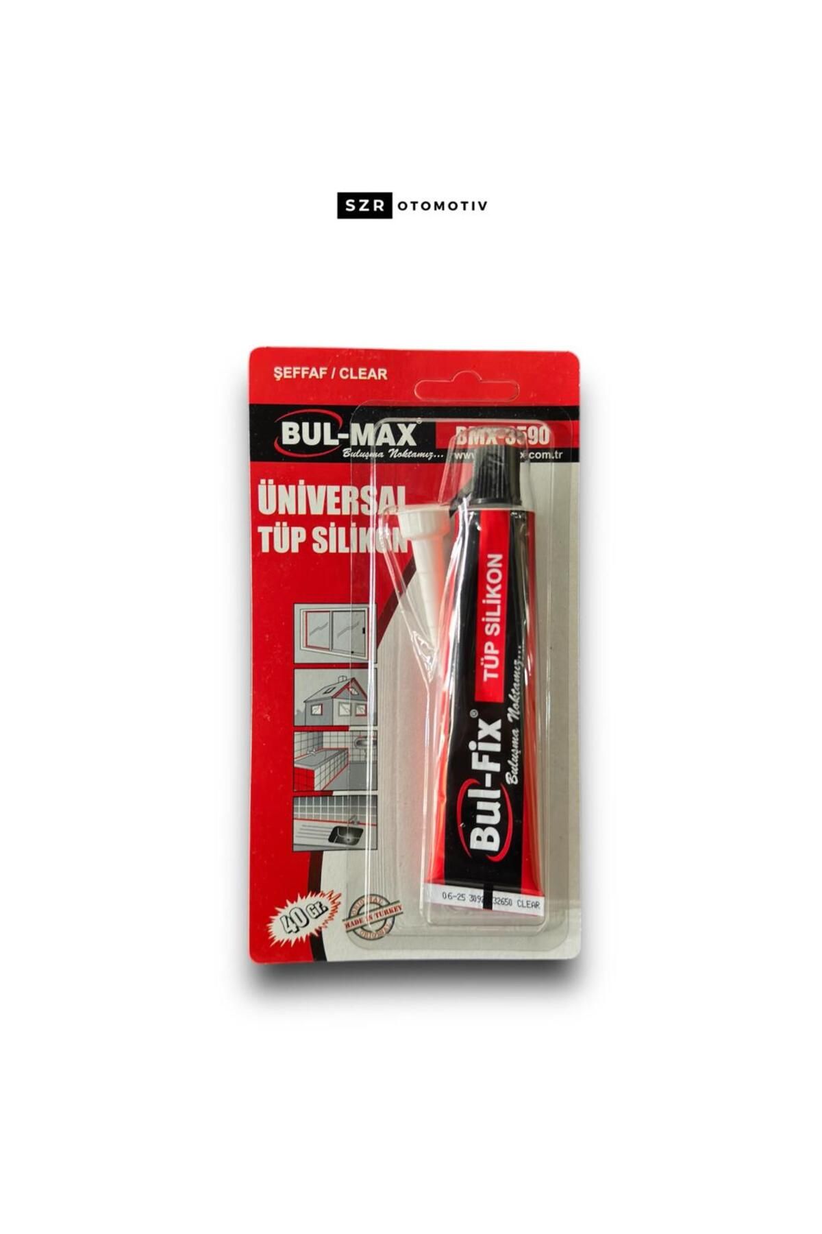 Bul-Max Universal 40gr Şeffaf Tüp Si?li?kon Bmx-3590