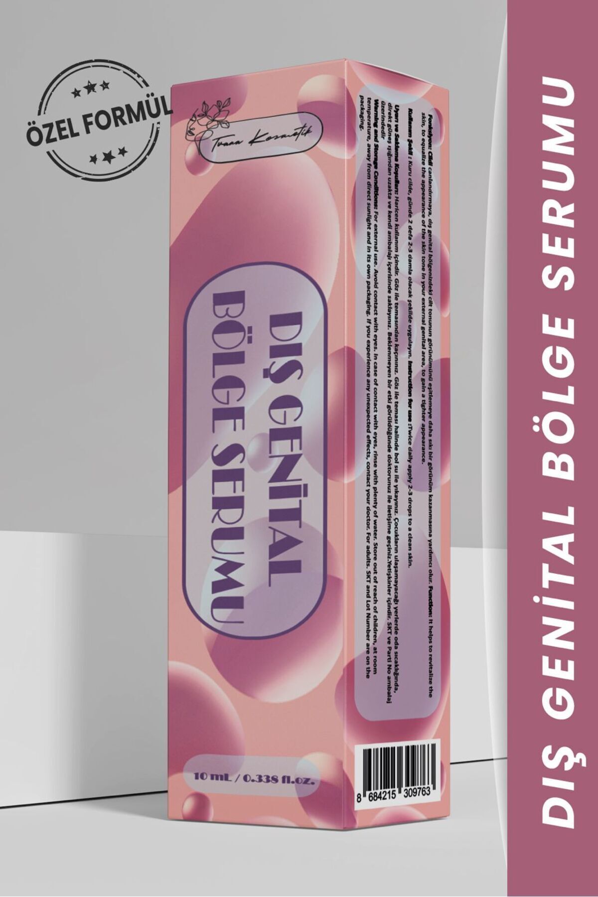 Tuana Kozmetik Genital Bölge Sıkılaştırıcı Ve Daraltıcı Serum 10 ml