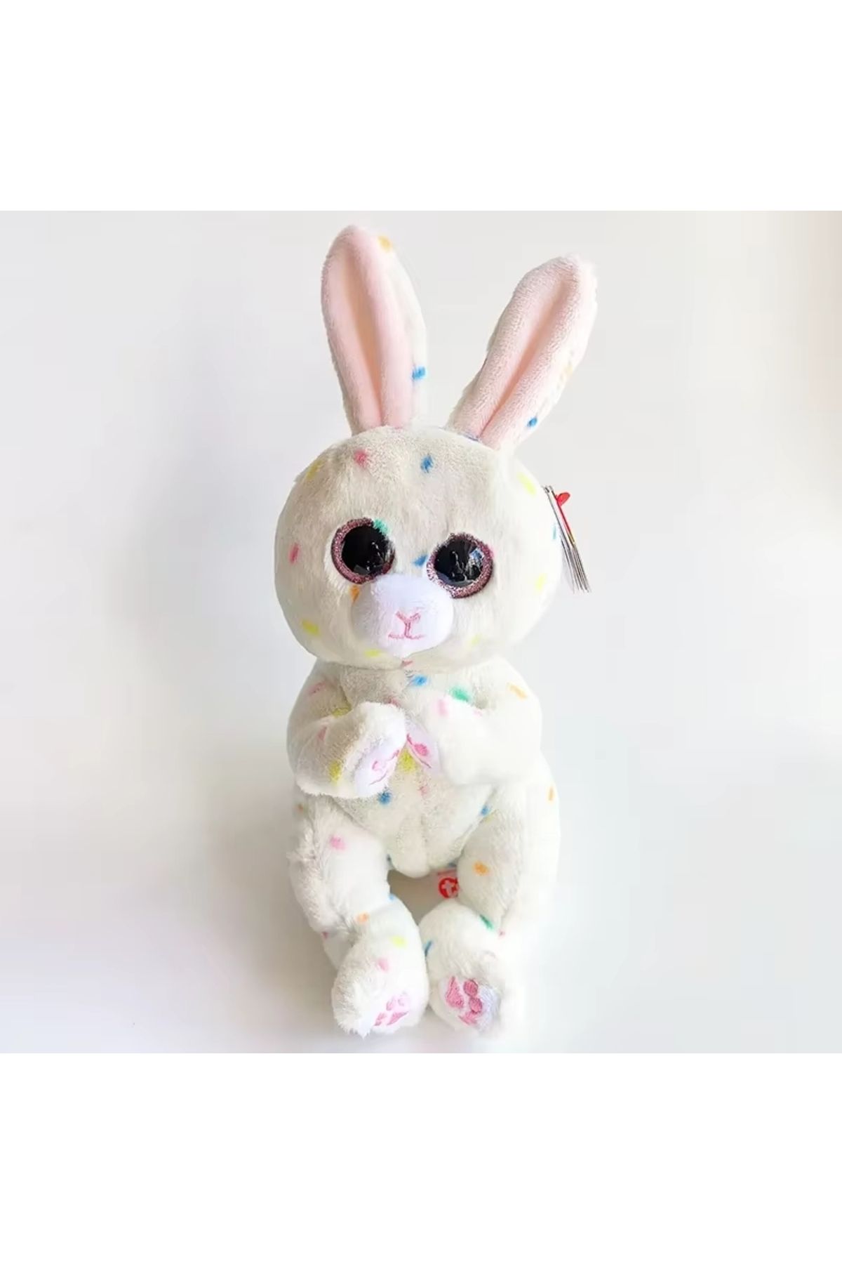 TY Beanie Boos-Meringue White Rabbit Plush 15 cm 2