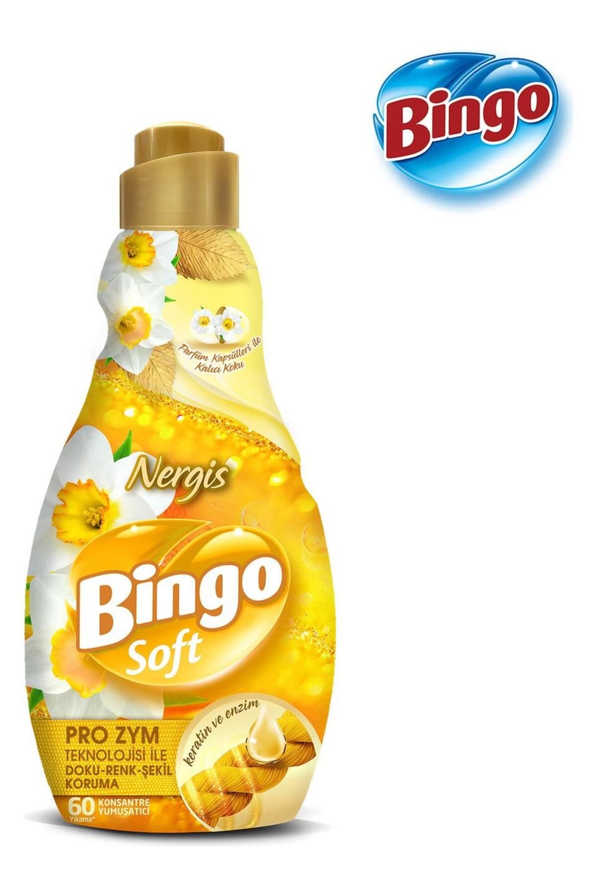 Bingo Konsantre Çamaşır Yumuşatıcısı Nergis 1440 ml