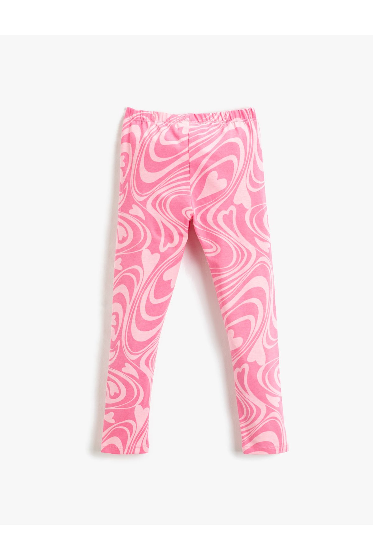 Koton-Abstract Patterned Leggings with Elastic Waist 2