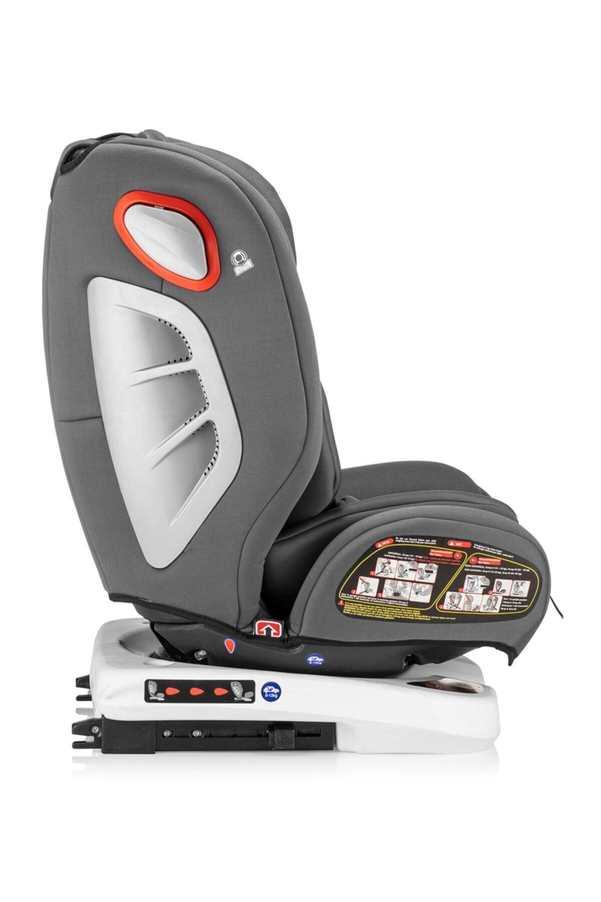 Moje Cape Town 360 Derece Dönebilen (0-36) Oto Koltuğu Gri fotoğrafı 3 (önizleme)