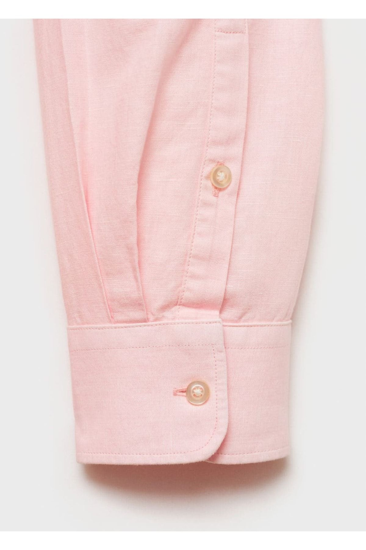 MANGO Man-Classic Cut Linen Shirt 5