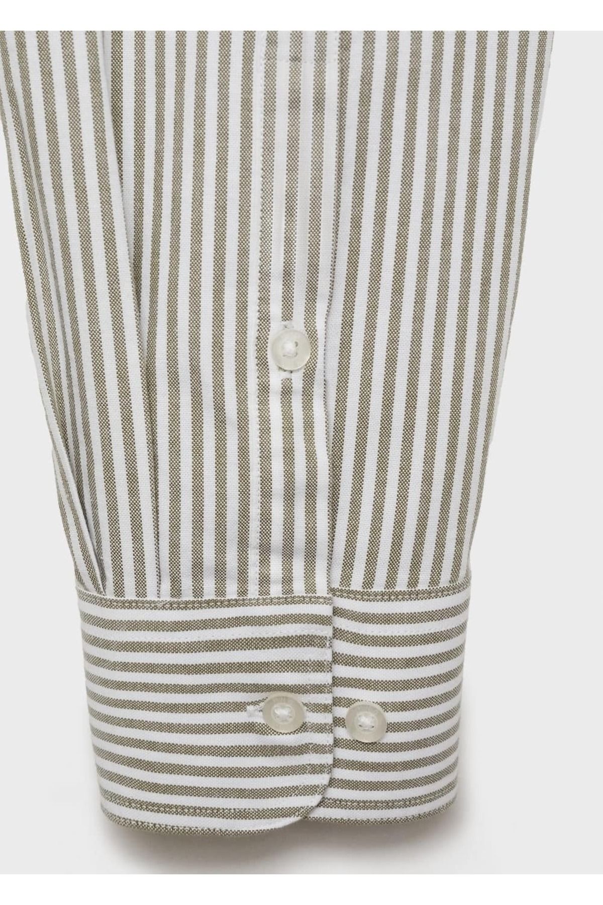 MANGO Man-100% cotton kodak striped shirt 6
