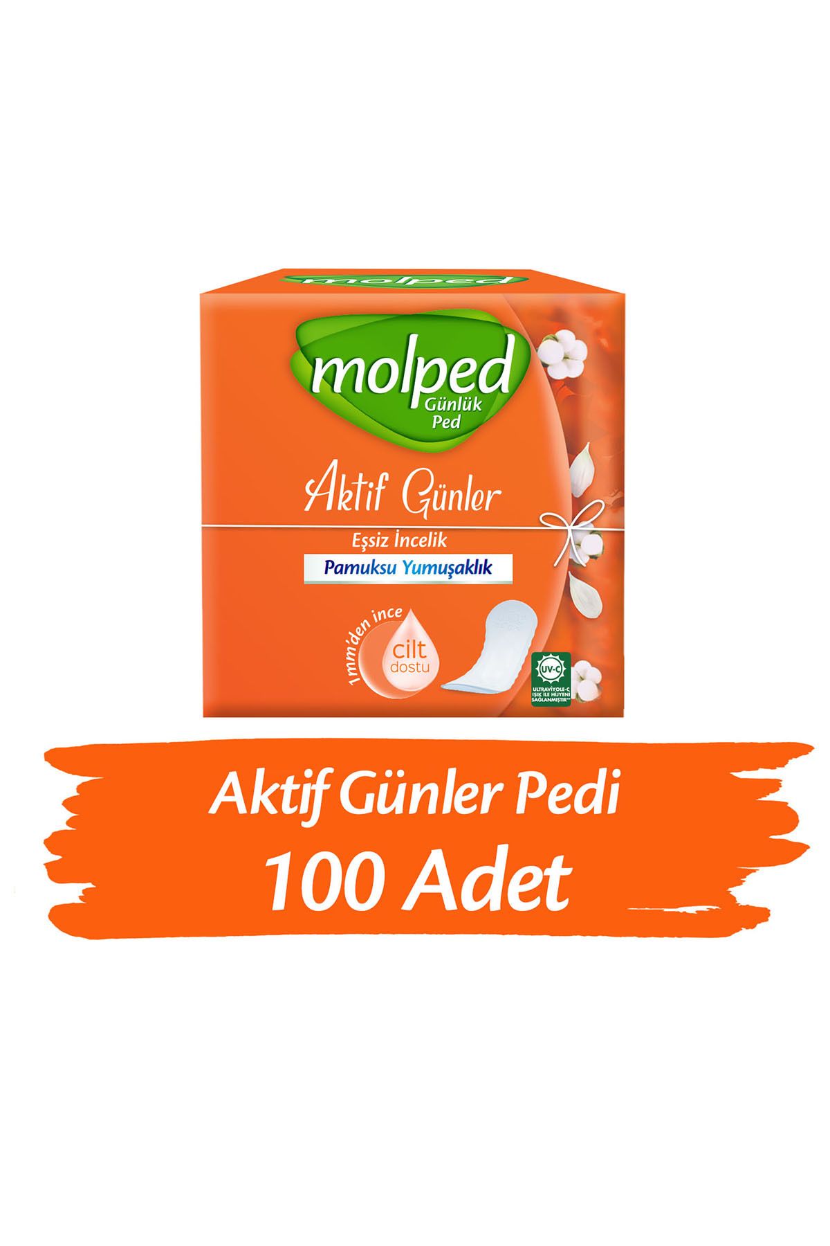 Molped Aktif Günler Günlük Ped 100 Lü