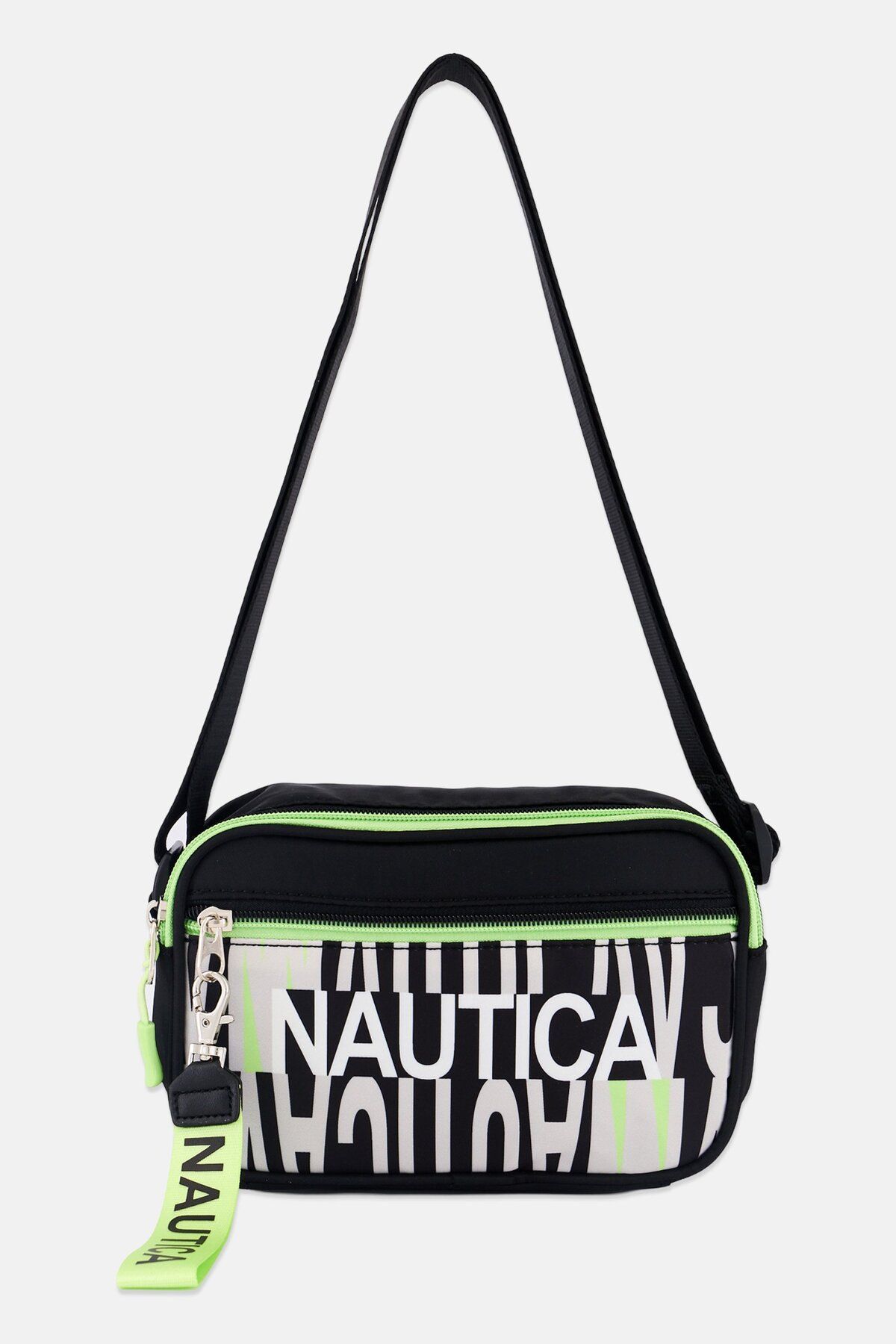 Nautica-حقيبة كروس بودي للنساء 23 طول × 16 ارتفاع × 9 عرض، أسود 1