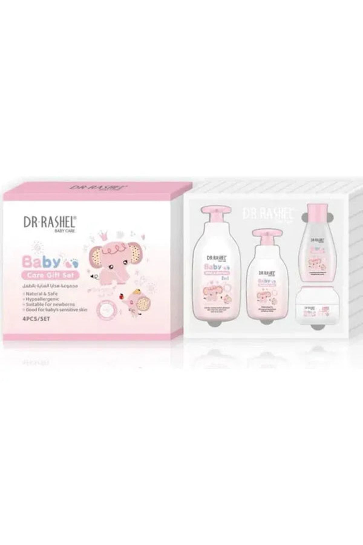 DR.RASHEL Bebek Bakım Seti 4 Parça-kamelya Yağı (baby Care Gift Set)