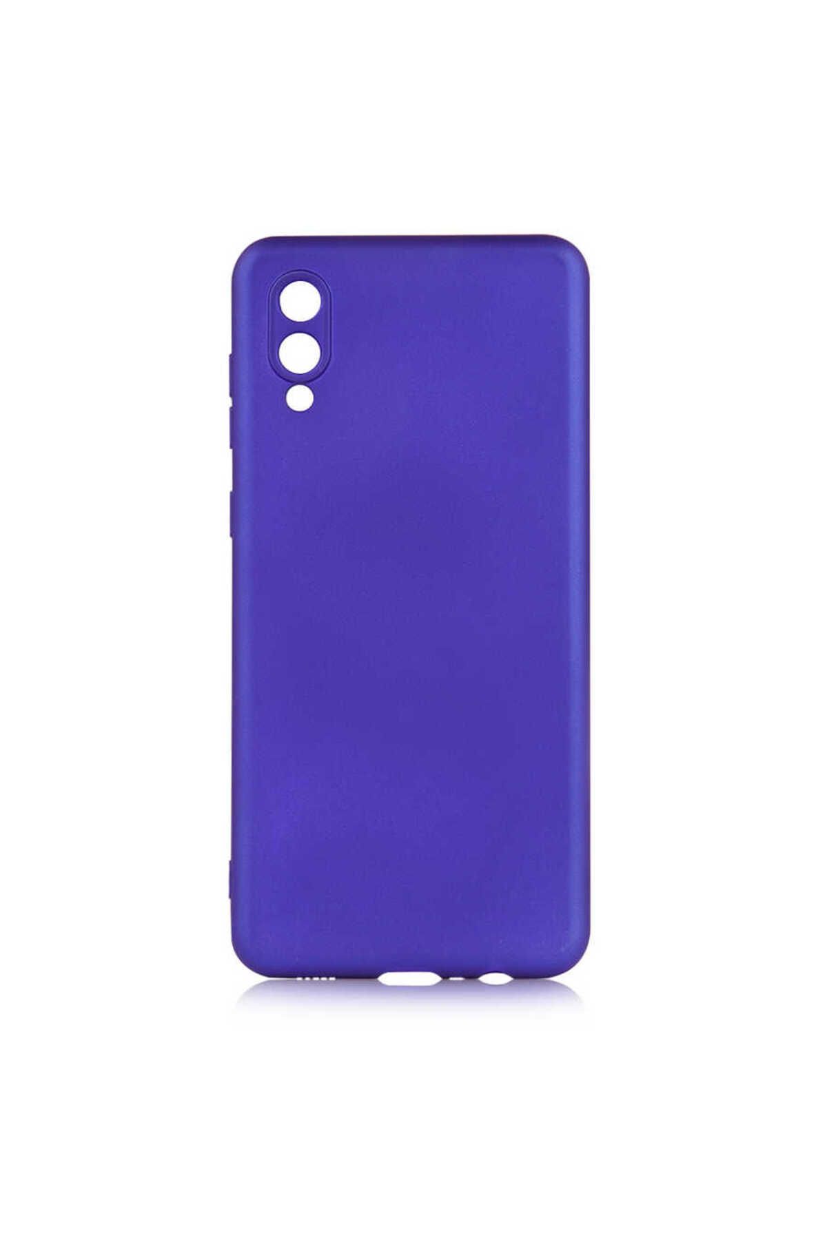 ELSAH Samsung Galaxy A02 Uyumlu Kılıf Esnek ve Darbe Emici Renkli Koruyucu Kapak