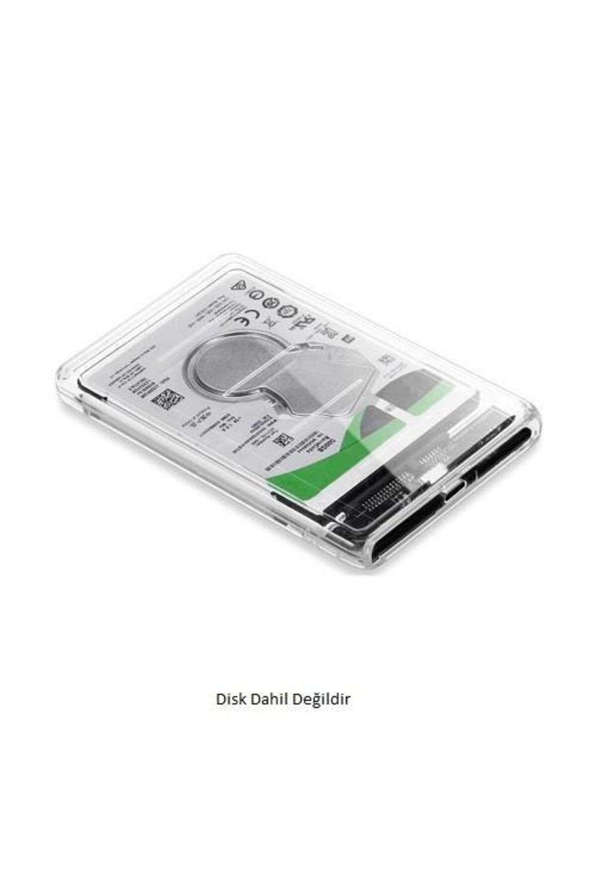 CODEGEN 2.5" Usb 3.0 Cdg-hdc-30t Sata Harddisk Kutusu Şeffaf