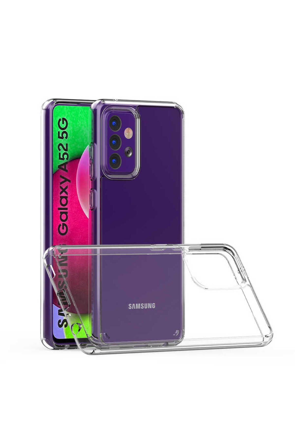 gaappy Boss Serisi Samsung Galaxy A52 Şeffaf Kapak