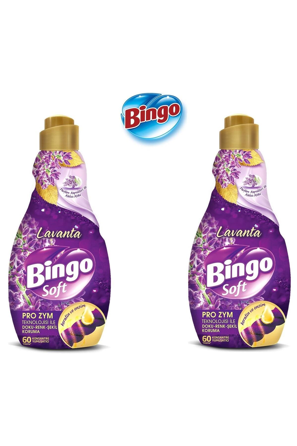 Bingo Konsantre Çamaşır Yumuşatıcısı Lavanta 1440 ml x 2 Adet