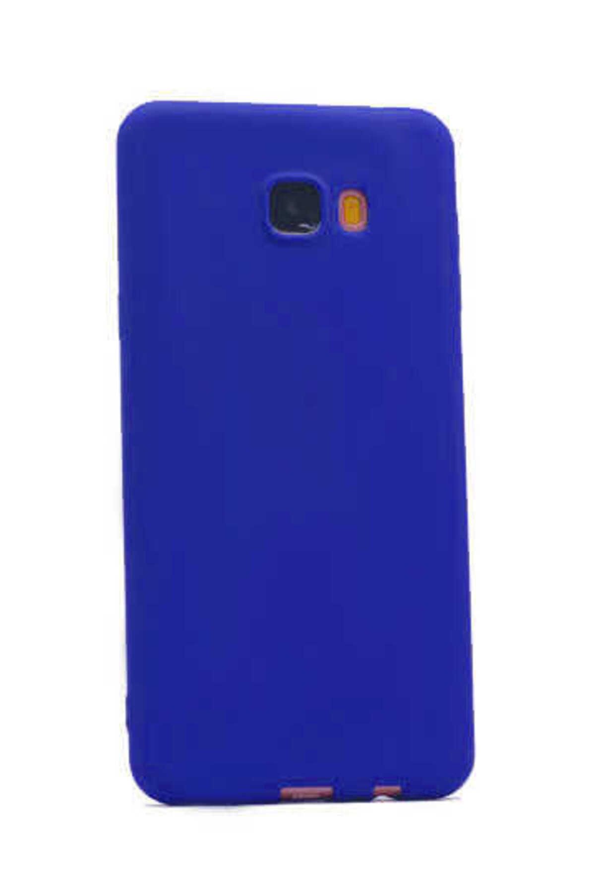 ELSAH Samsung Galaxy C7 Uyumlu Kılıf Esnek ve Darbe Emici Renkli Koruyucu Kapak