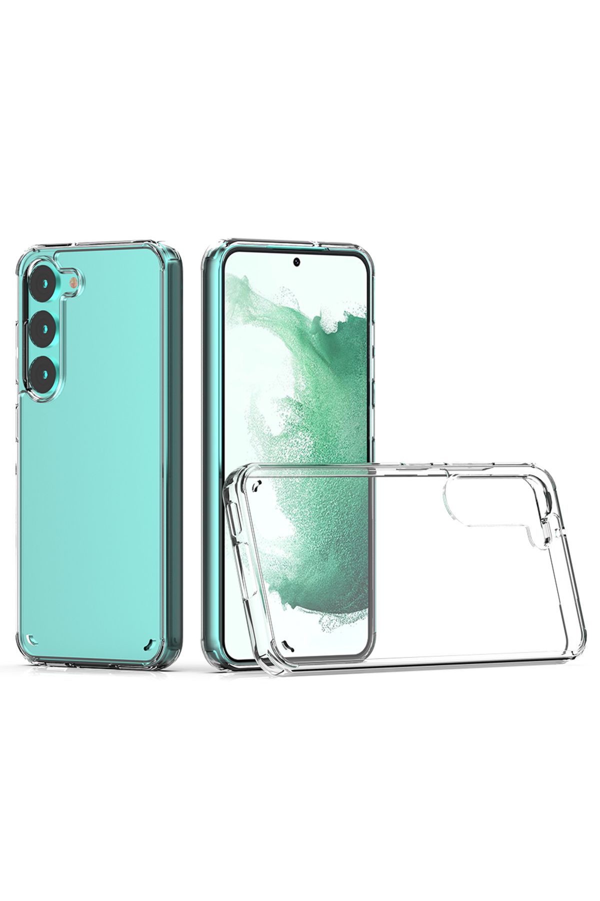 gaappy Boss Serisi Samsung Galaxy S23 Şeffaf Kapak