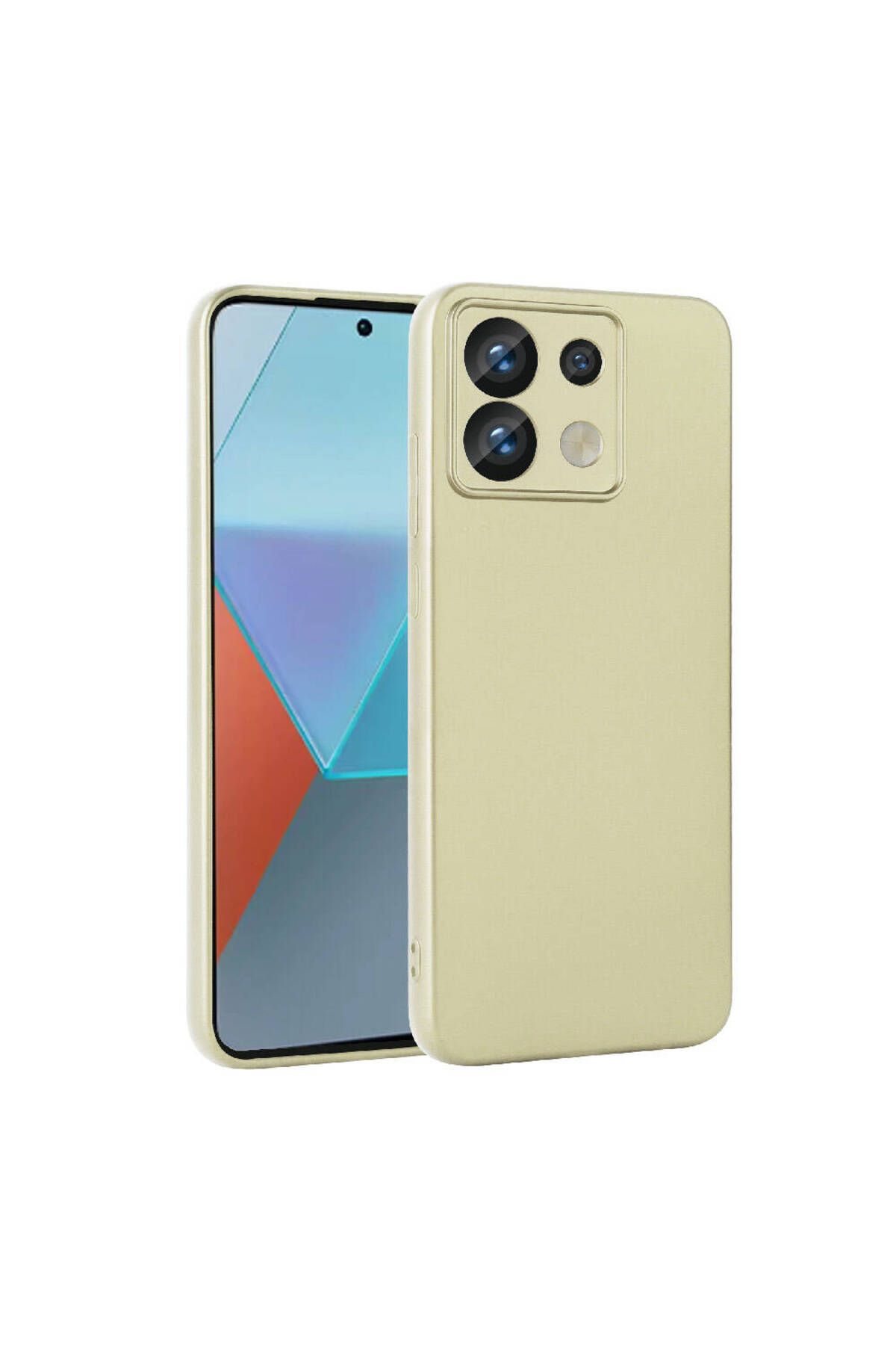 ELSAH Xiaomi Redmi Note 13 Pro 5G Uyumlu Kılıf Esnek ve Darbe Emici Renkli Koruyucu Kapak