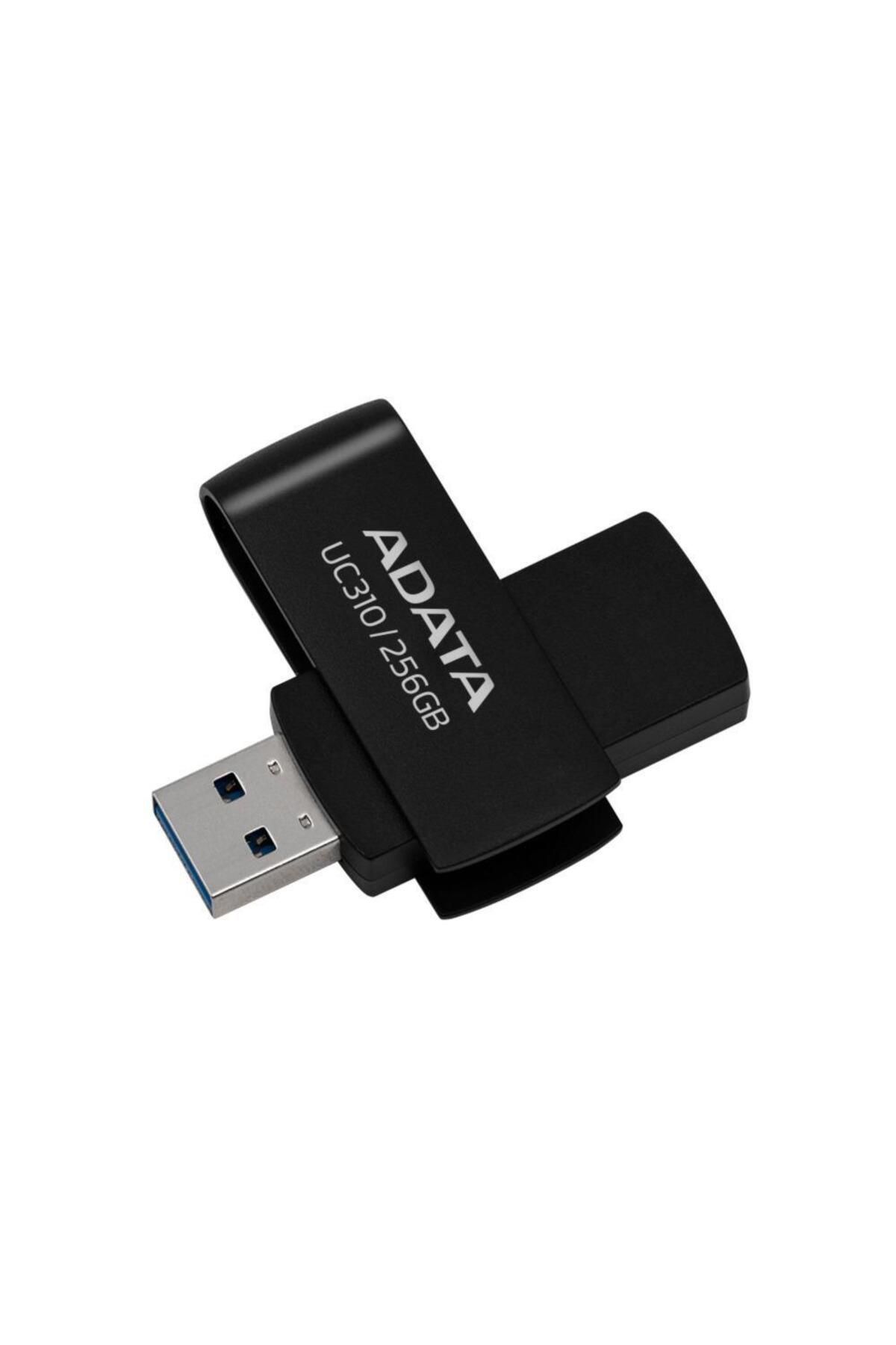 Adata Uc310-256gb 256gb Usb3.2 Gen1 Black Flash Bellek