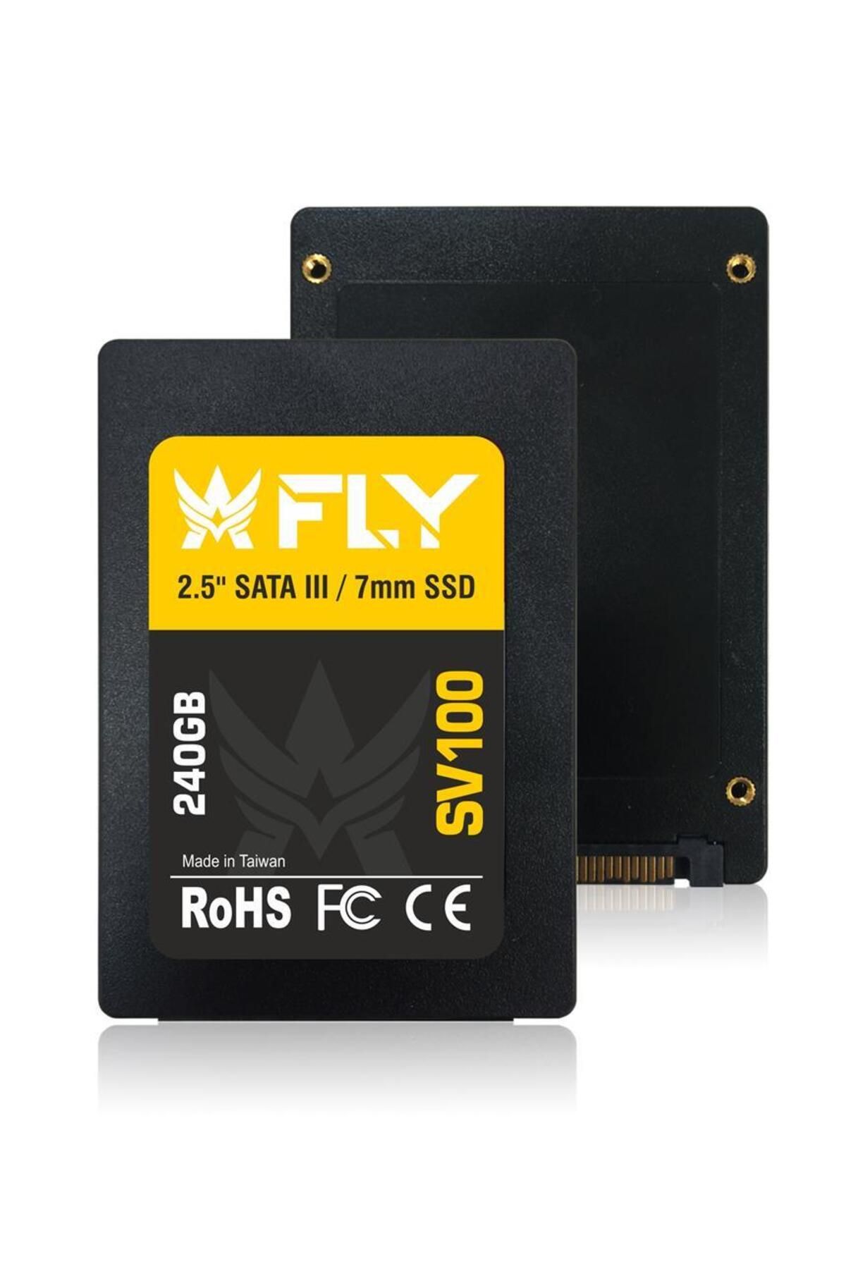 Fly 240gb 2.5" Sv100 Sata-3 3d Ssd 560-540mb-sn 2y Ssd Harddisk