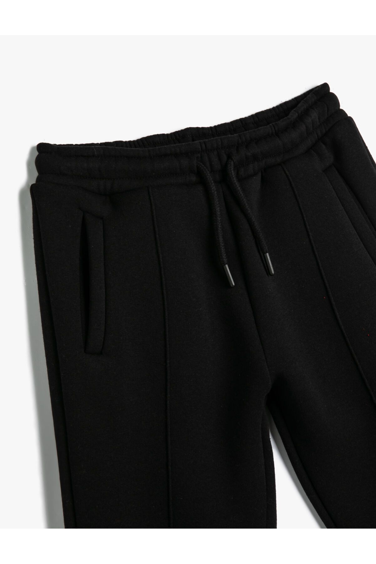 Koton-Pantaloni de sport Jogger de bază, cu snur, cu buzunare în talie 3