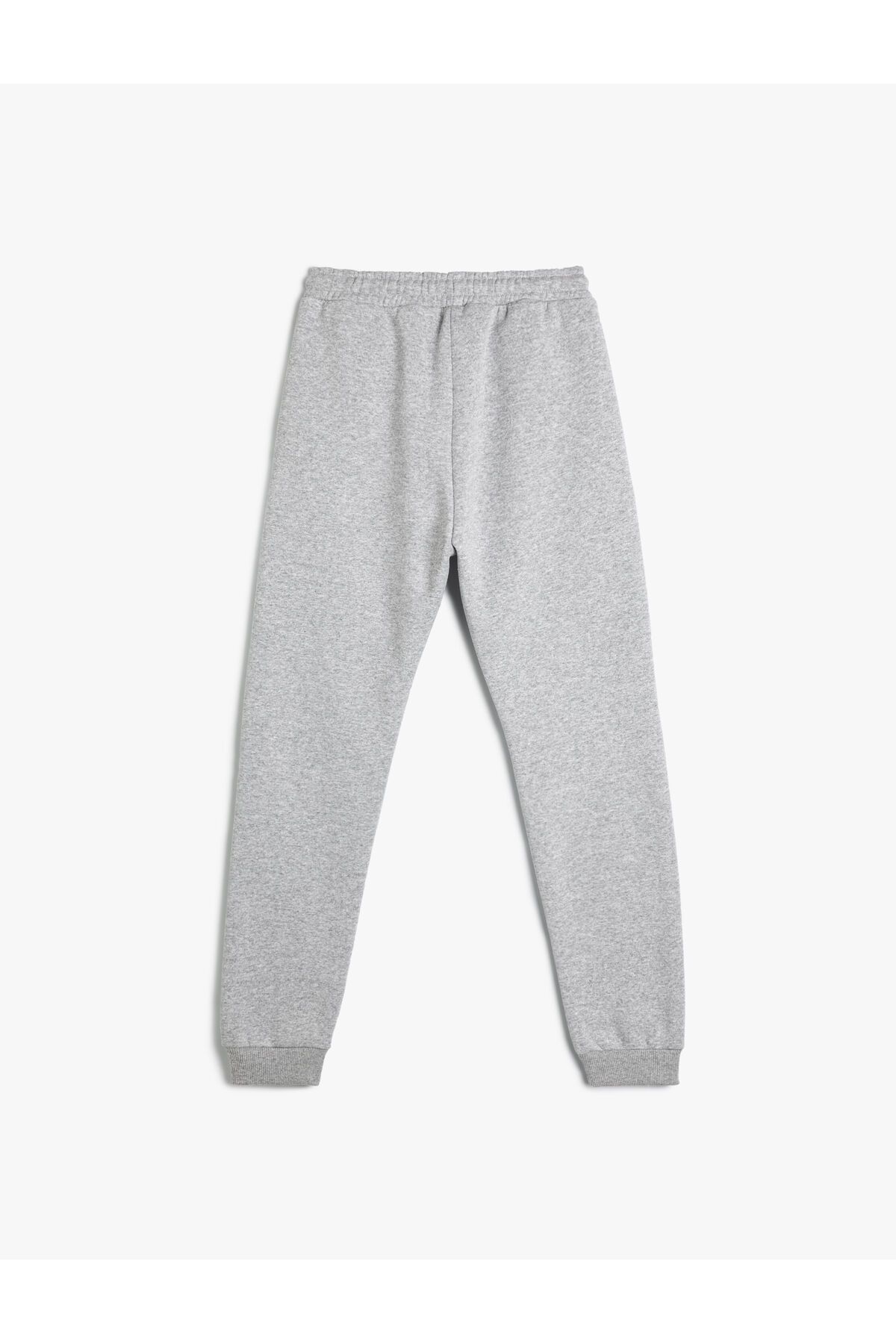 Koton-Basic Jogger Sweatpants with Drawstring Pocket Tie Waist 2