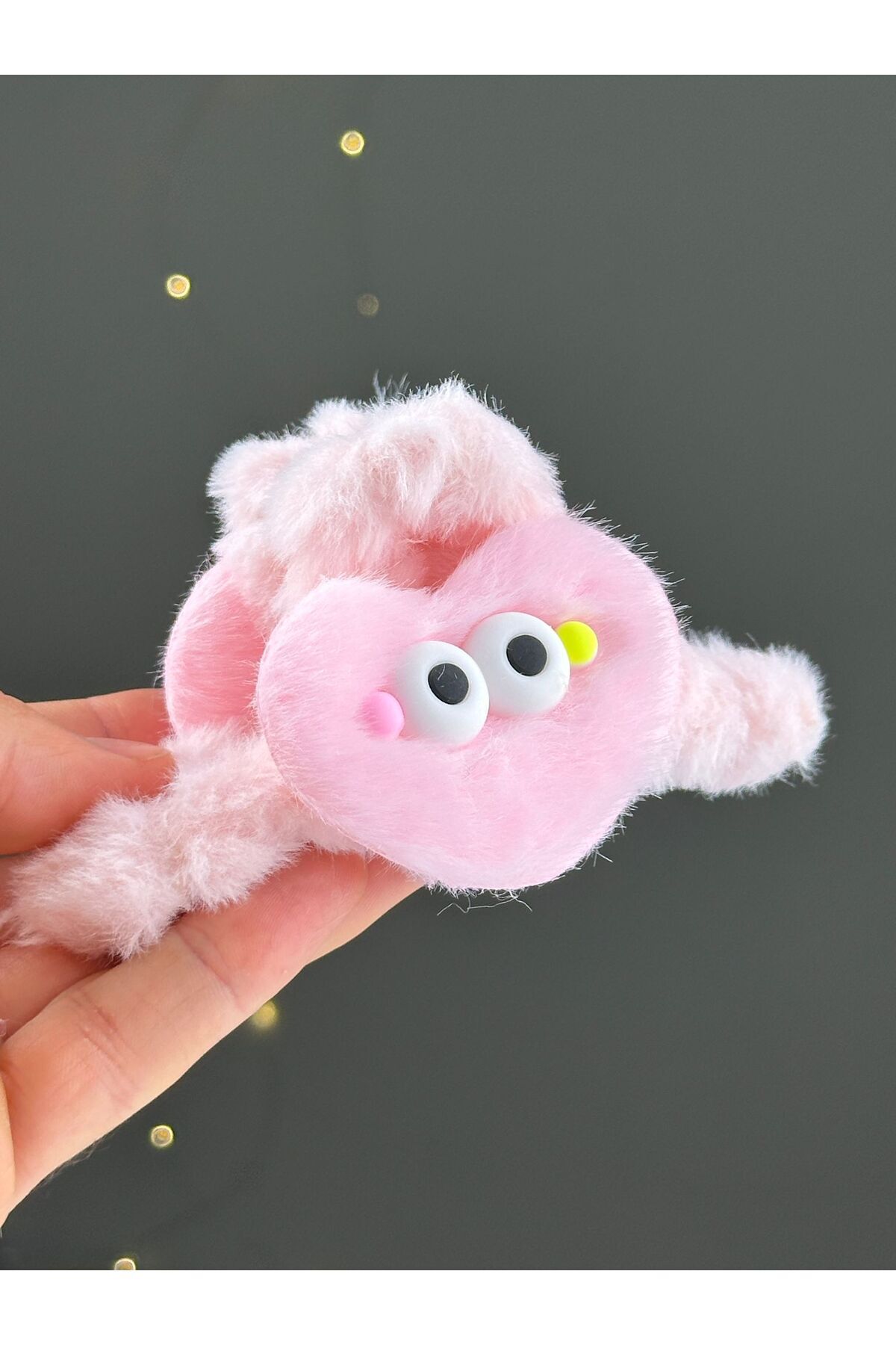 Chocuk Fluffy Plush Furry Cute Luxury Children's Peg Buckle- Trendyol