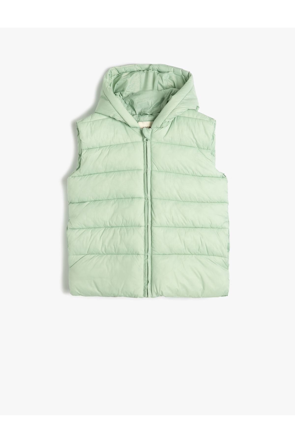 Koton-Hooded Basic Puffer Vest 1