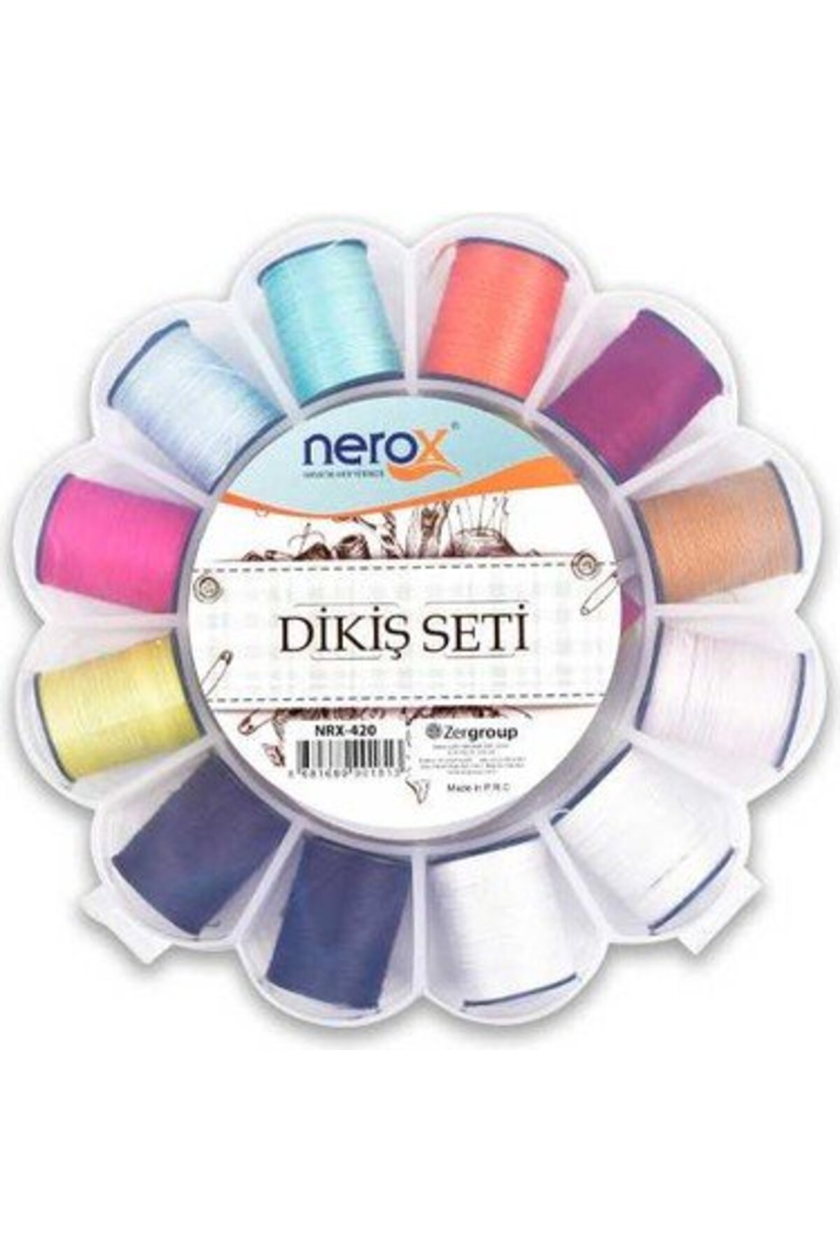 SEYFİKİRTASİYE DİKİŞ İĞNE İPLİK SETİ NRX-420 - Fiyatı, Yorumları