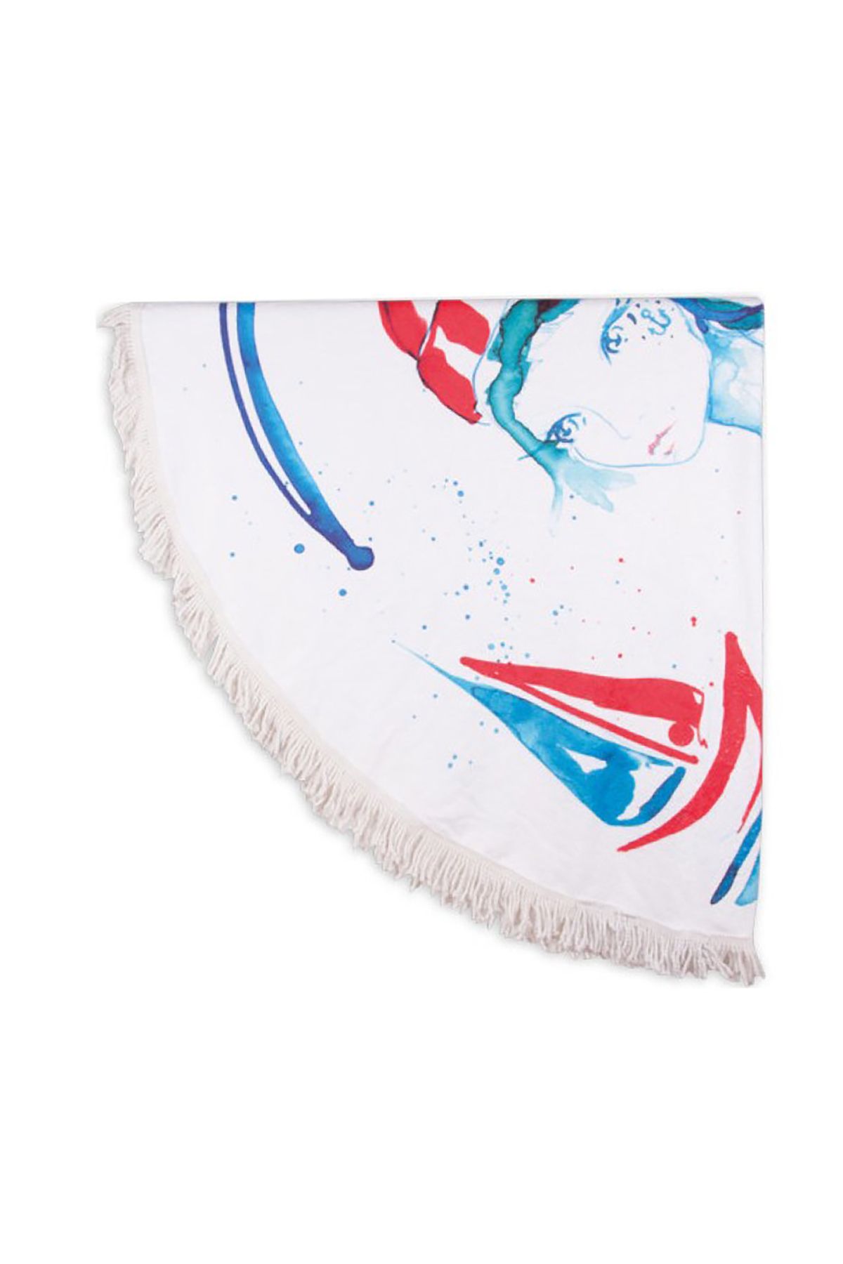 Biggdesign-Prosop de plajă rotund Anemoss Sailor Girl 3