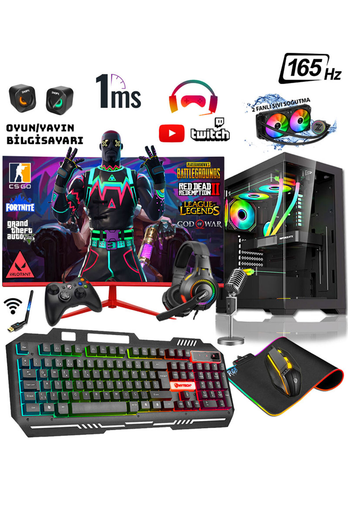 Zeiron xTreme V30 Ryzen 7 5700X 16GB RAM 512GB M.2 SSD RTX3060
