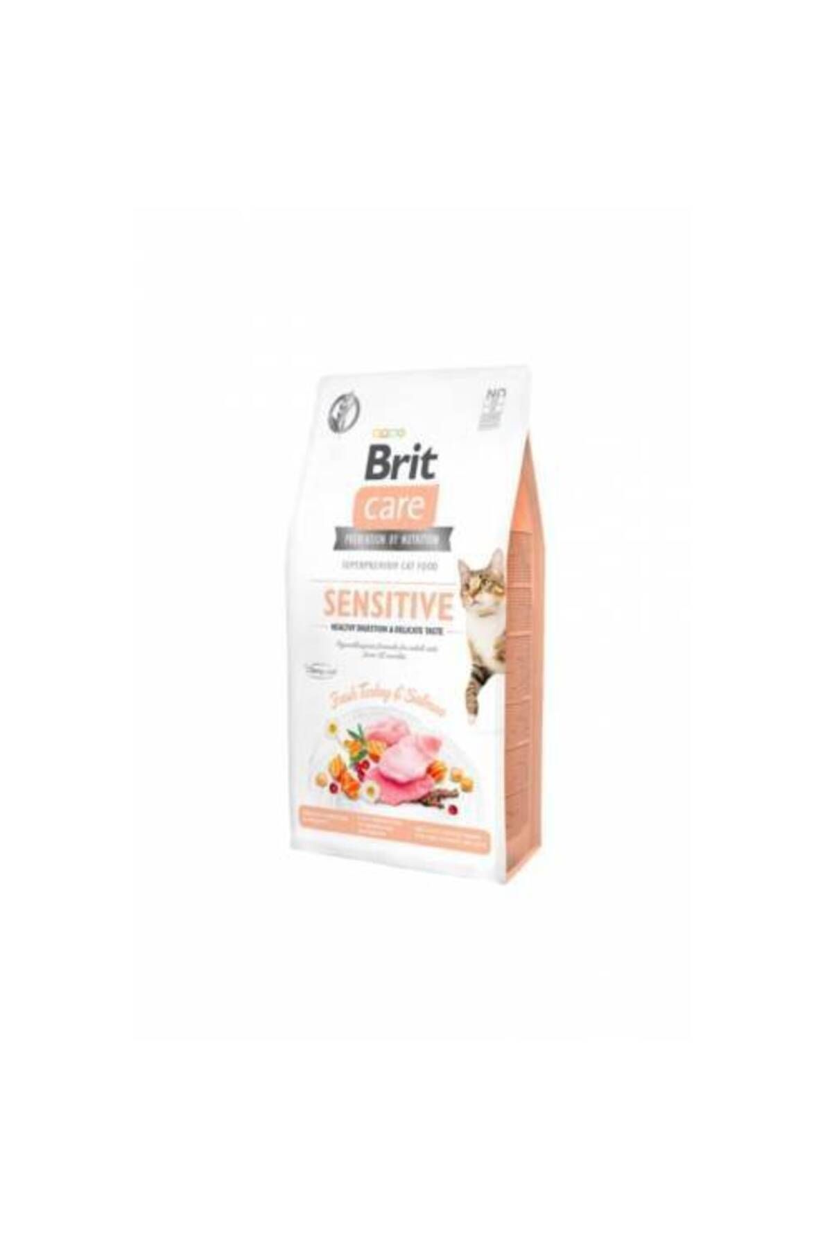 Brit Care Sensitive Healthy Digestion Hindili Ve Somonlu Kedi Maması 2 Kg