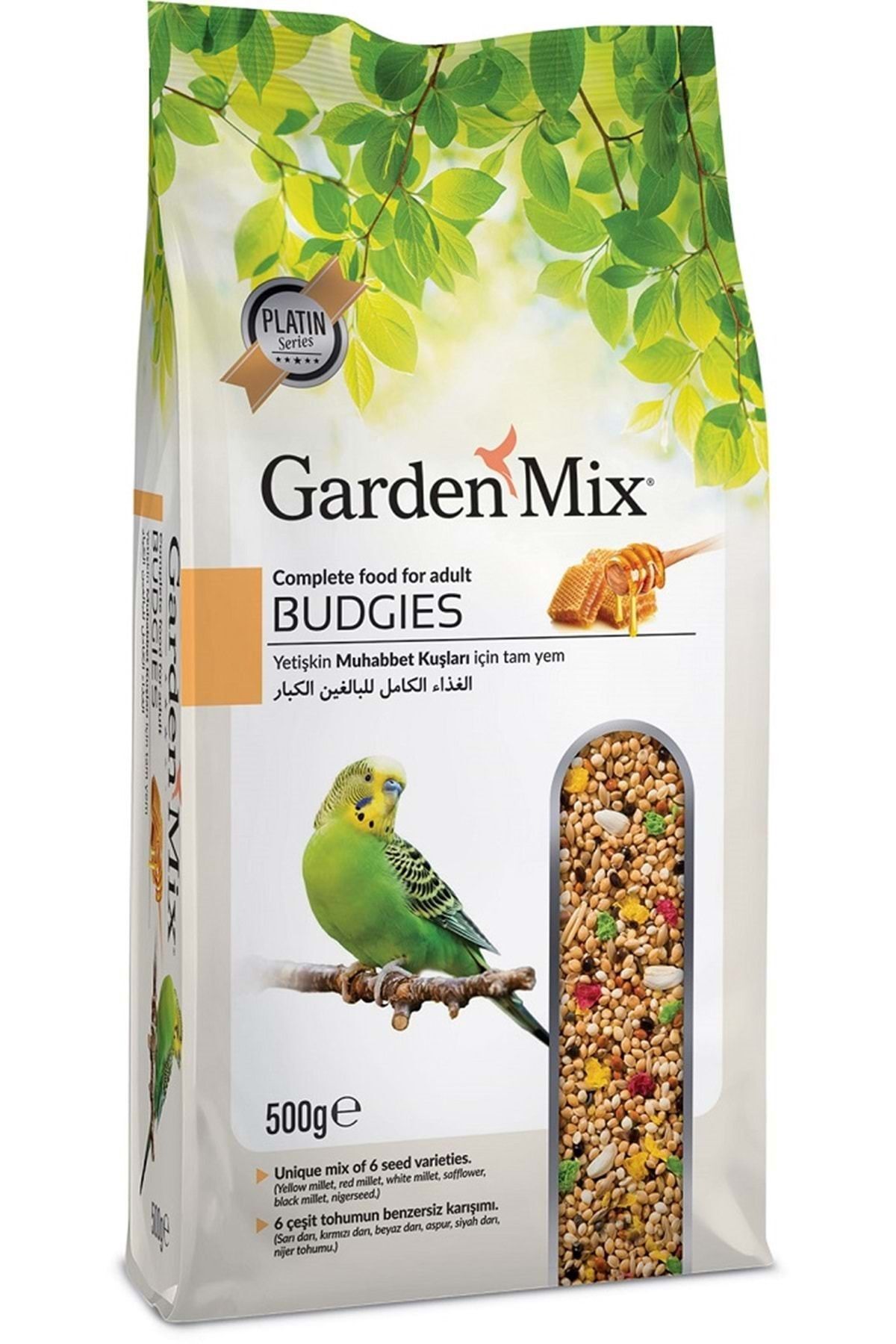 Gardenmix Garden Mix Budgies Food Ballı Muhabbet Kuşu Yemi 500g