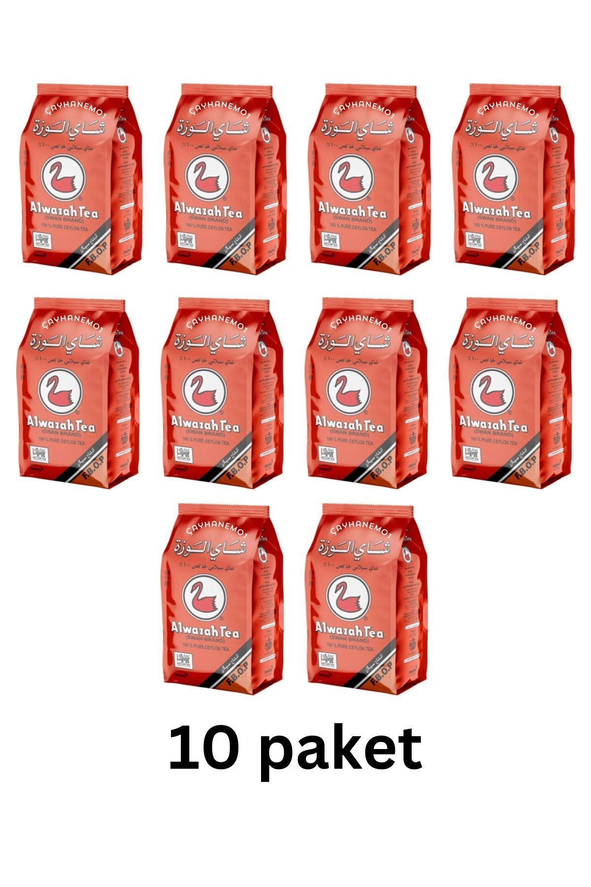 ALWAZAH TEA 400 gr X 10 Paket