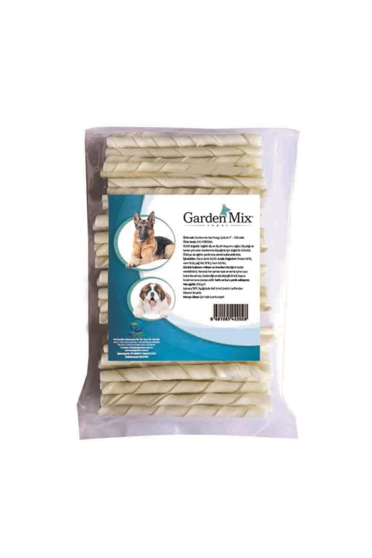 Gardenmix Sütlü Burgu Stick 4,5-5 gram 100 Lü