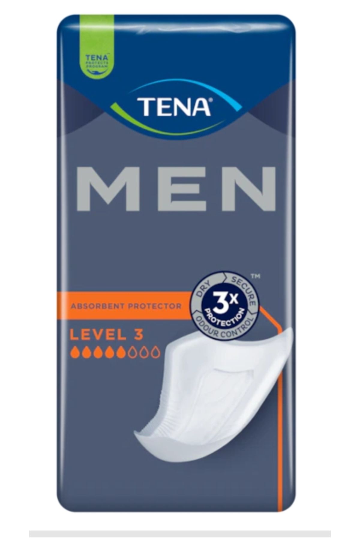 TENA Men Erkek Mesane Pedi Level 3 16'lı Mesane Pedi