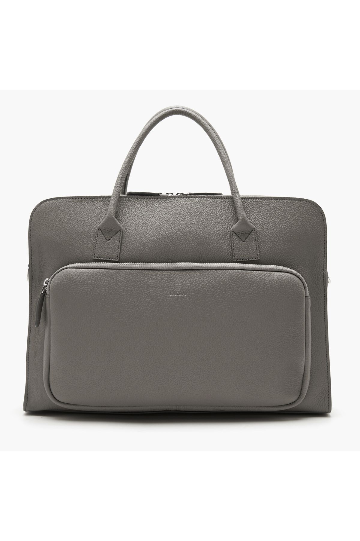 Desa-Bing Anthracite Men's Leather Briefcase 1