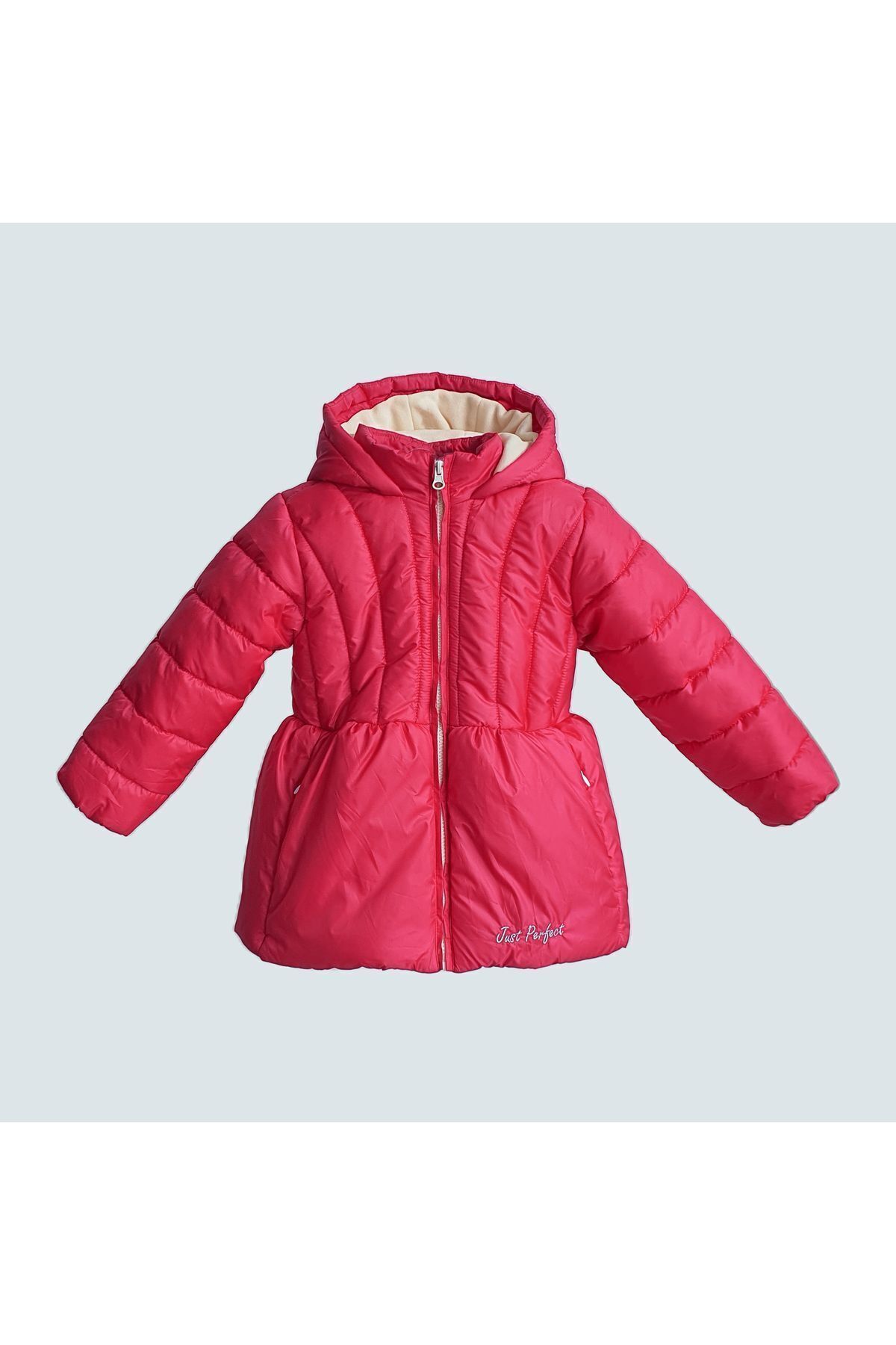  کاپشن و پالتو زمستانی پفی ضد آب و بادگیر کلاه دار بچه گانه با آستر پشمی