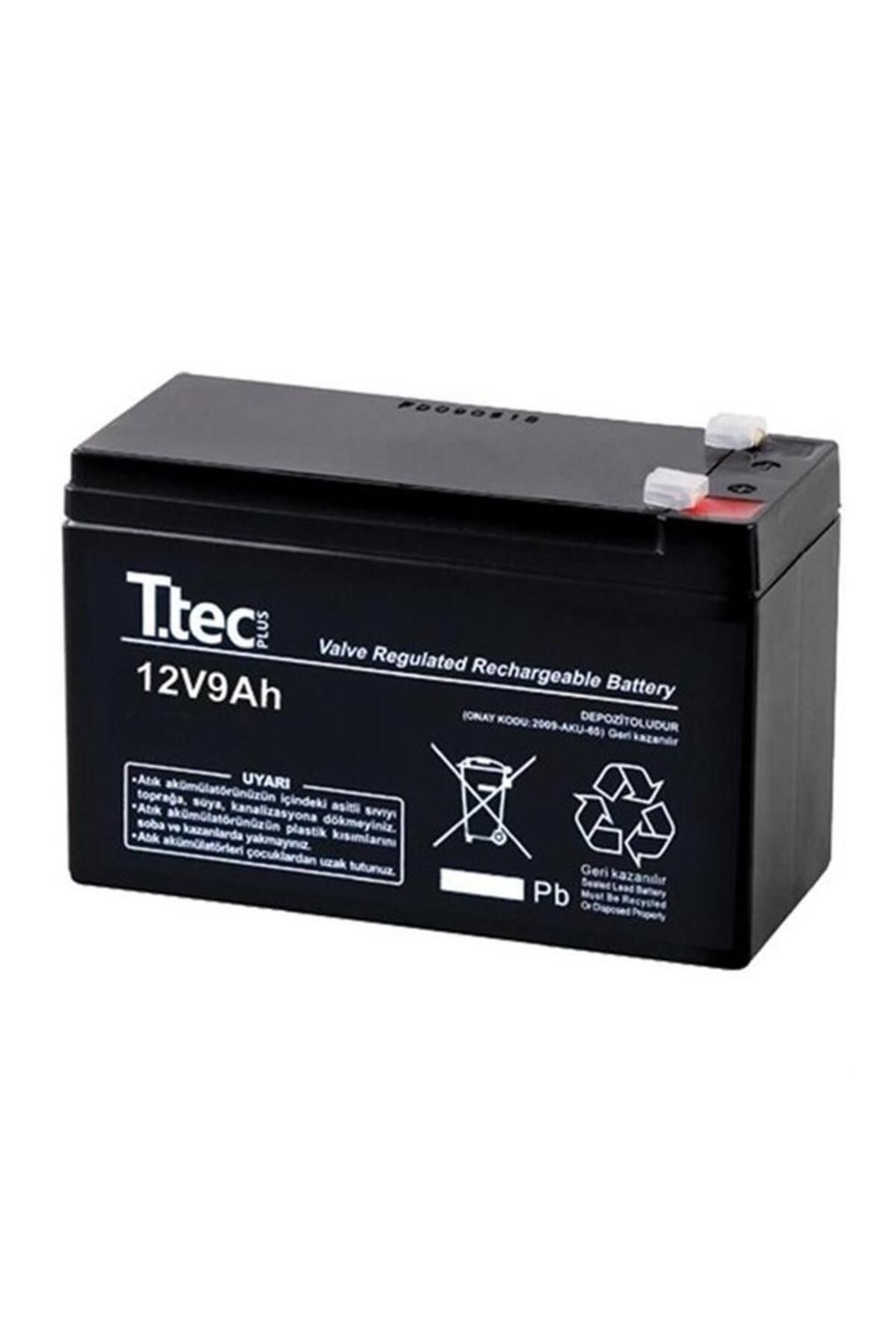 TTEC PLUS Ttec 12v 9ah Bakımsız Kuru Akü