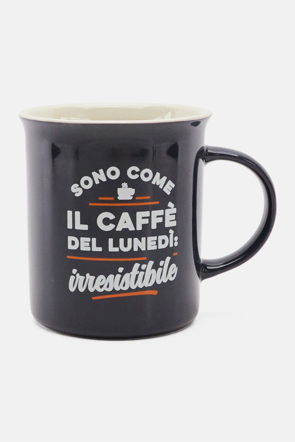 Mr. Wonderful-Ceramic Coffee Mug 370 ml, Navy 1