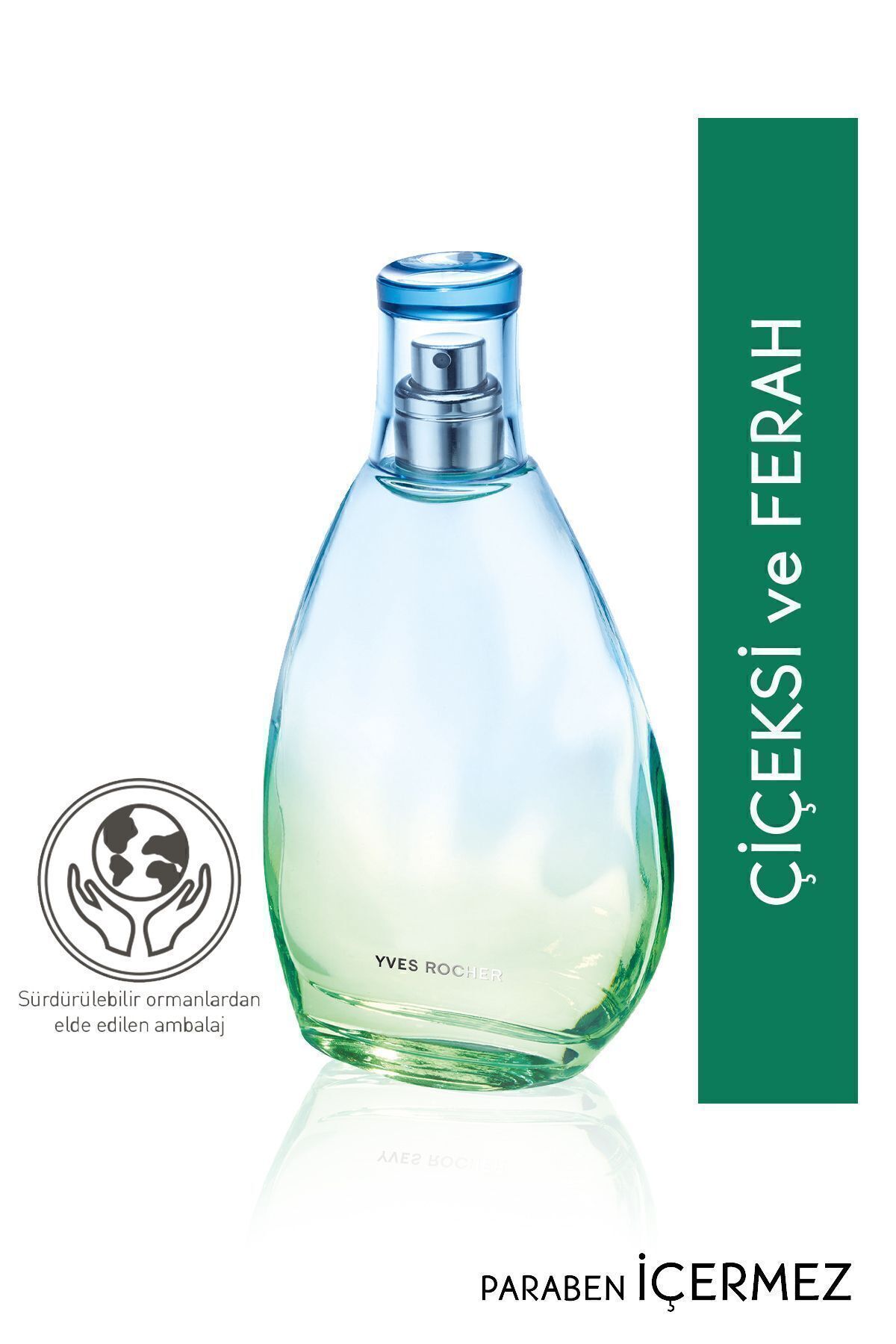 Yves Rocher DİKKAT ÇEKEN Rüzgarı Esintisinin Cildinizde Bıraktığı Hafif Aroma Edt 75 Ml